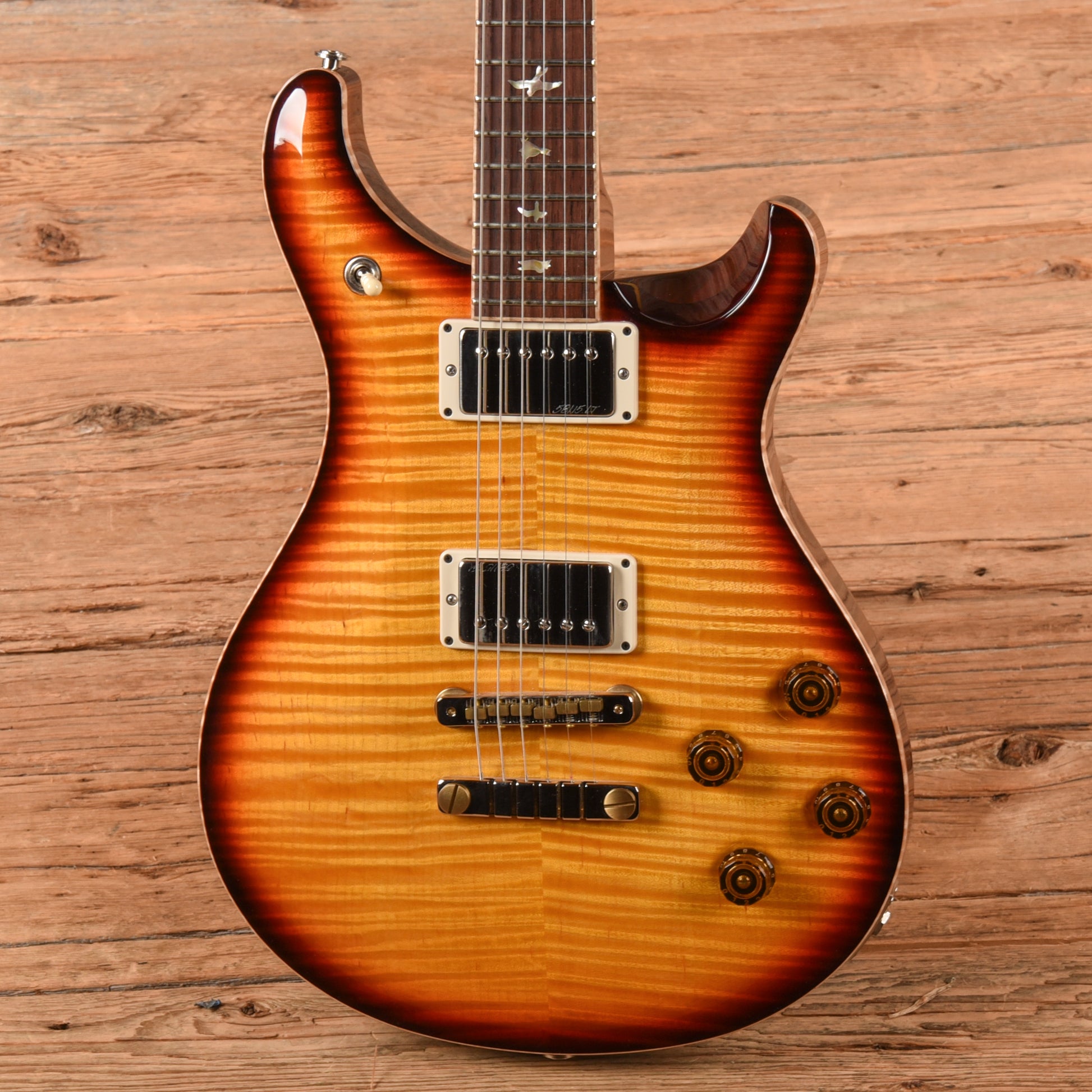 PRS Graveyard Honey Gold w/ Dark Cherry Smoked Burst 2018 Electric Guitars / Solid Body