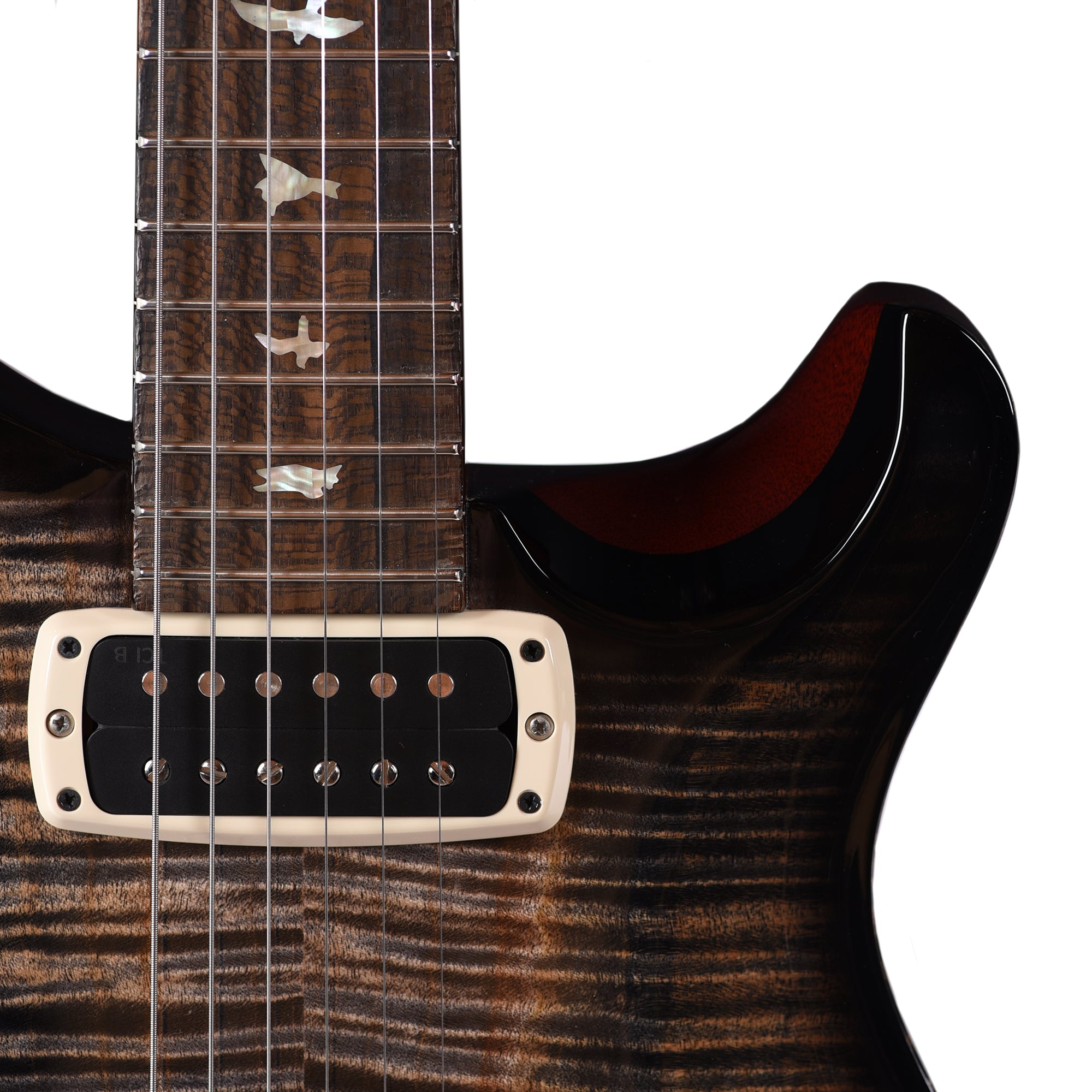 PRS Limited Edition Charcoal Phoenix w/Private Stock Grade Figured Maple Top Electric Guitars / Solid Body