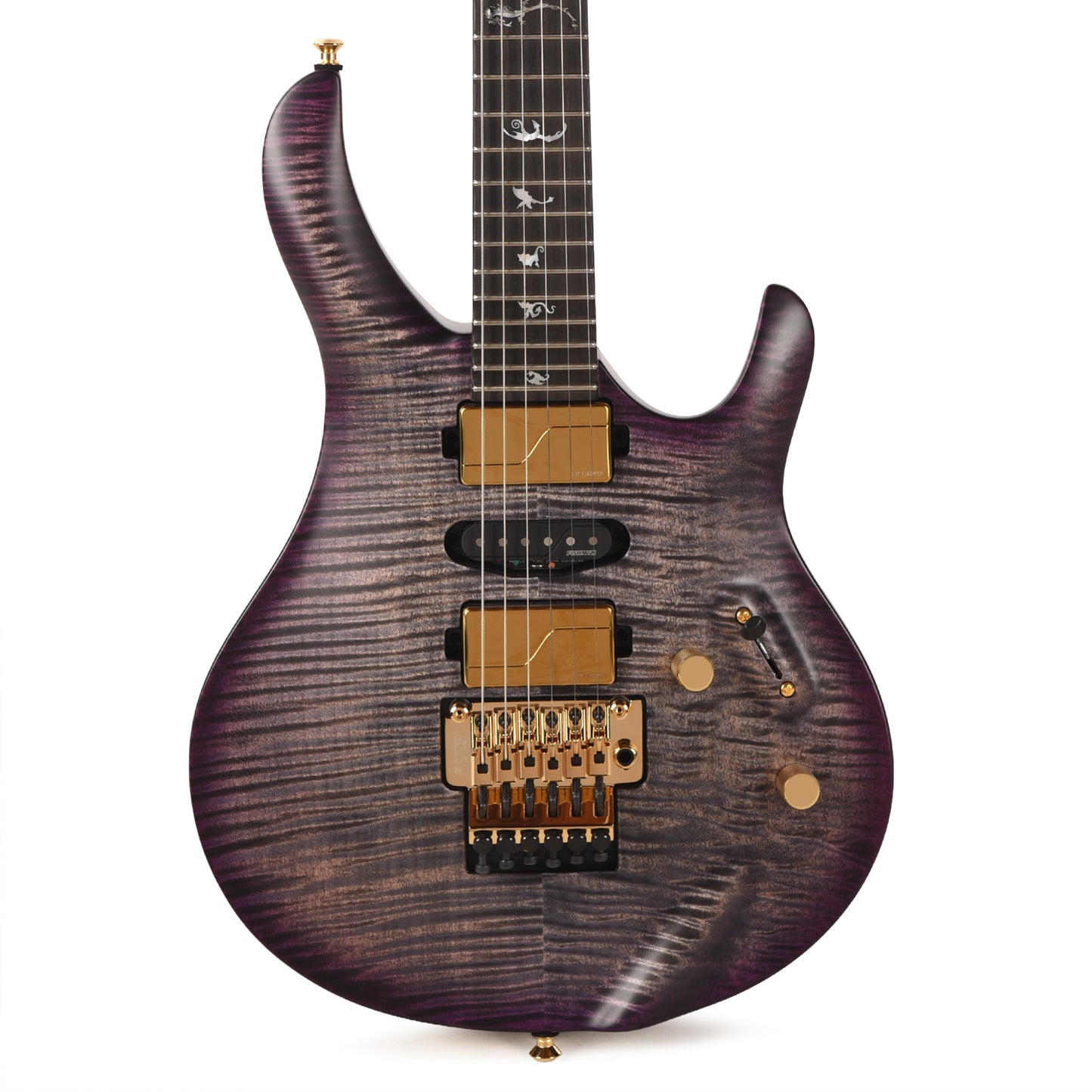 PRS Limited Edition Chleo Charcoal Purple Wraparound Burst w/Herman Li Signature Fishman Fluence Pickups Electric Guitars / Solid Body