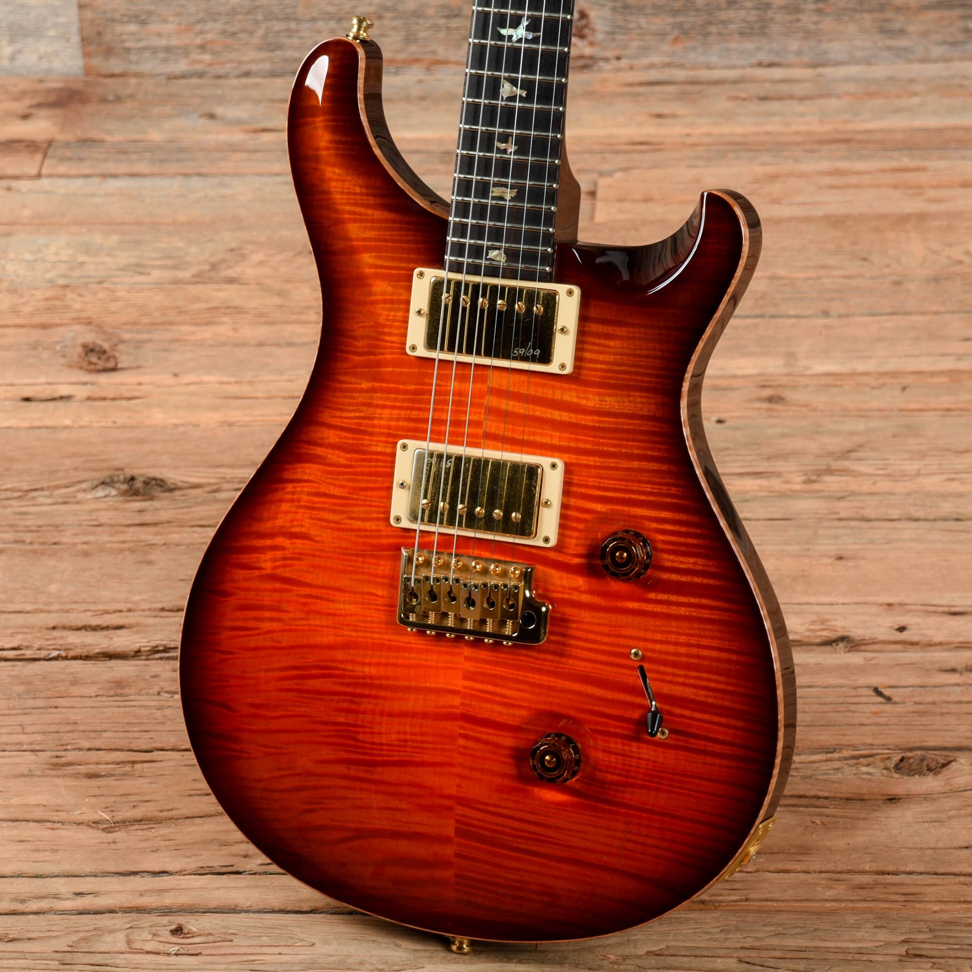 PRS Limited Edition Custom 24 Orange Haze 2010 Electric Guitars / Solid Body
