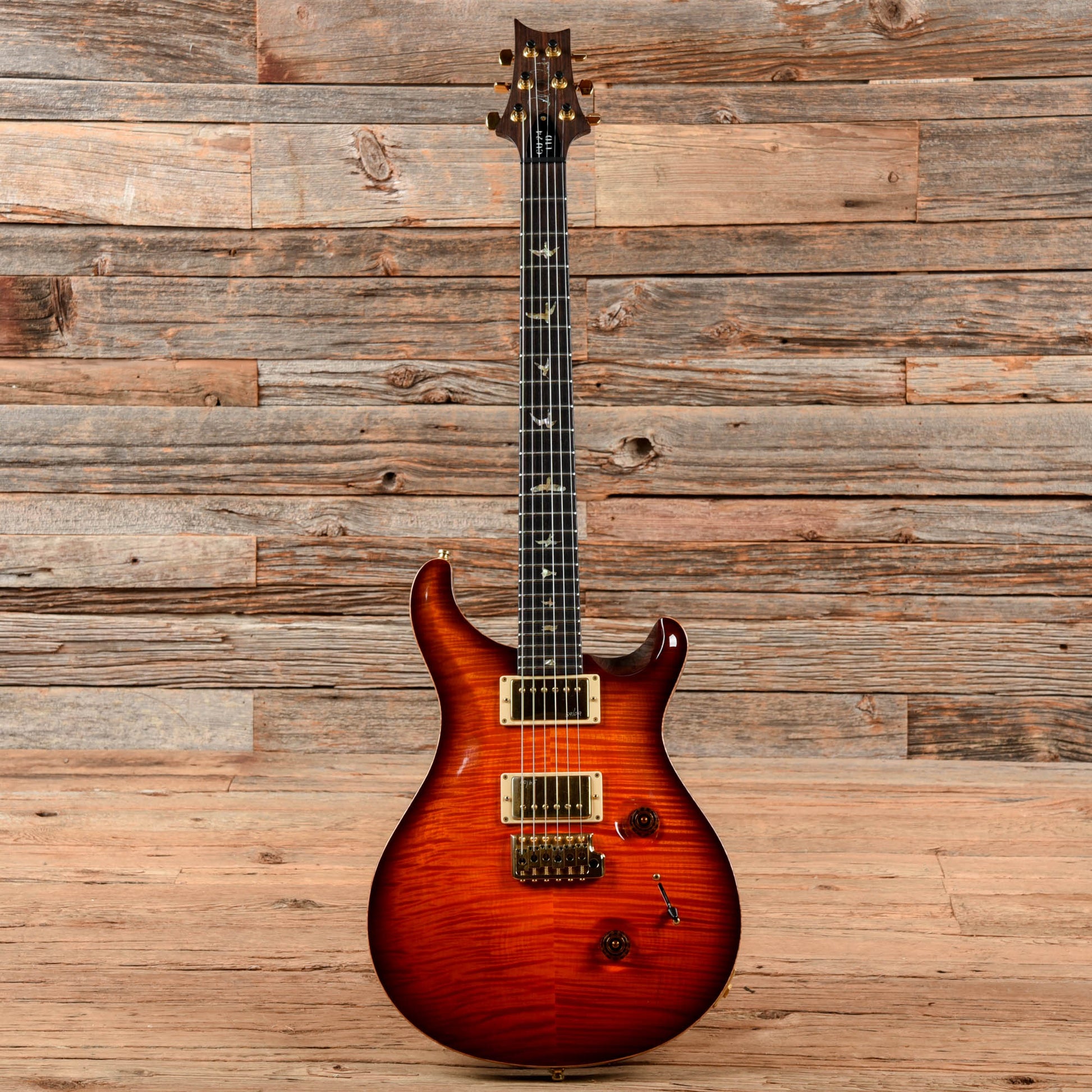 PRS Limited Edition Custom 24 Orange Haze 2010 Electric Guitars / Solid Body