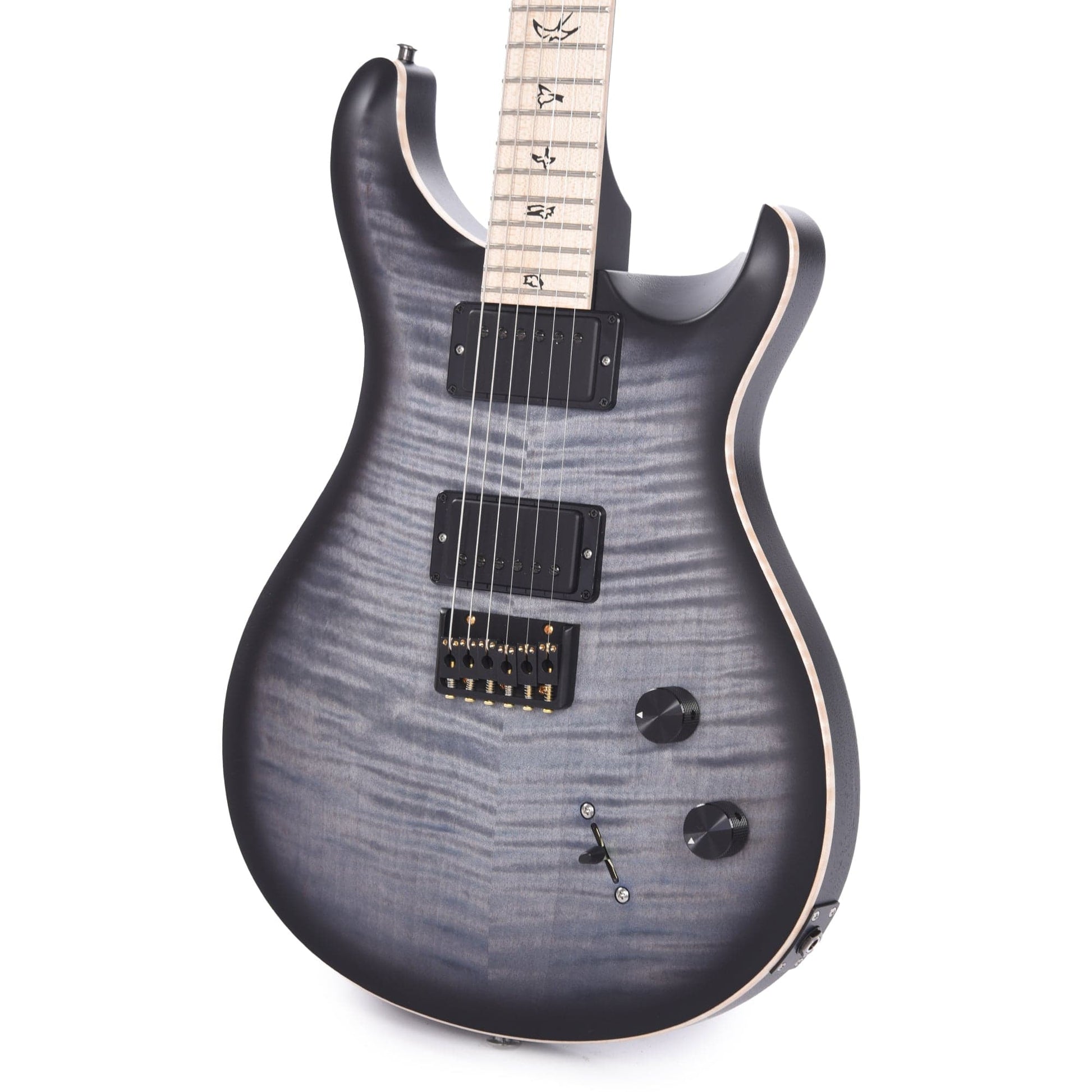 PRS Limited Edition Dustie Waring CE 24 Hardtail Faded Blue Smokeburst Electric Guitars / Solid Body