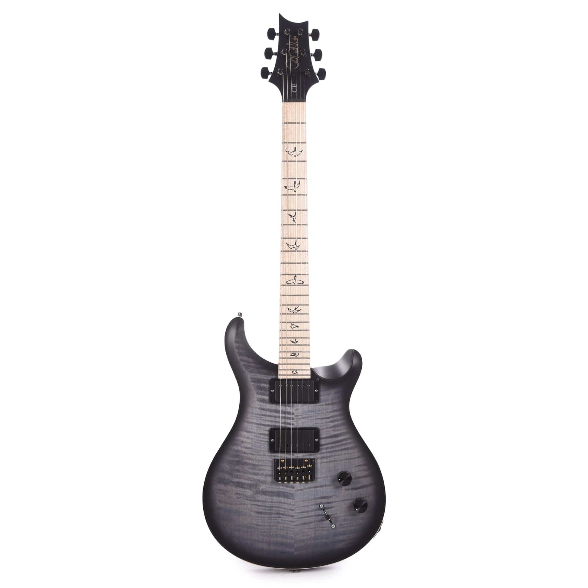 PRS Limited Edition Dustie Waring CE 24 Hardtail Faded Blue Smokeburst Electric Guitars / Solid Body