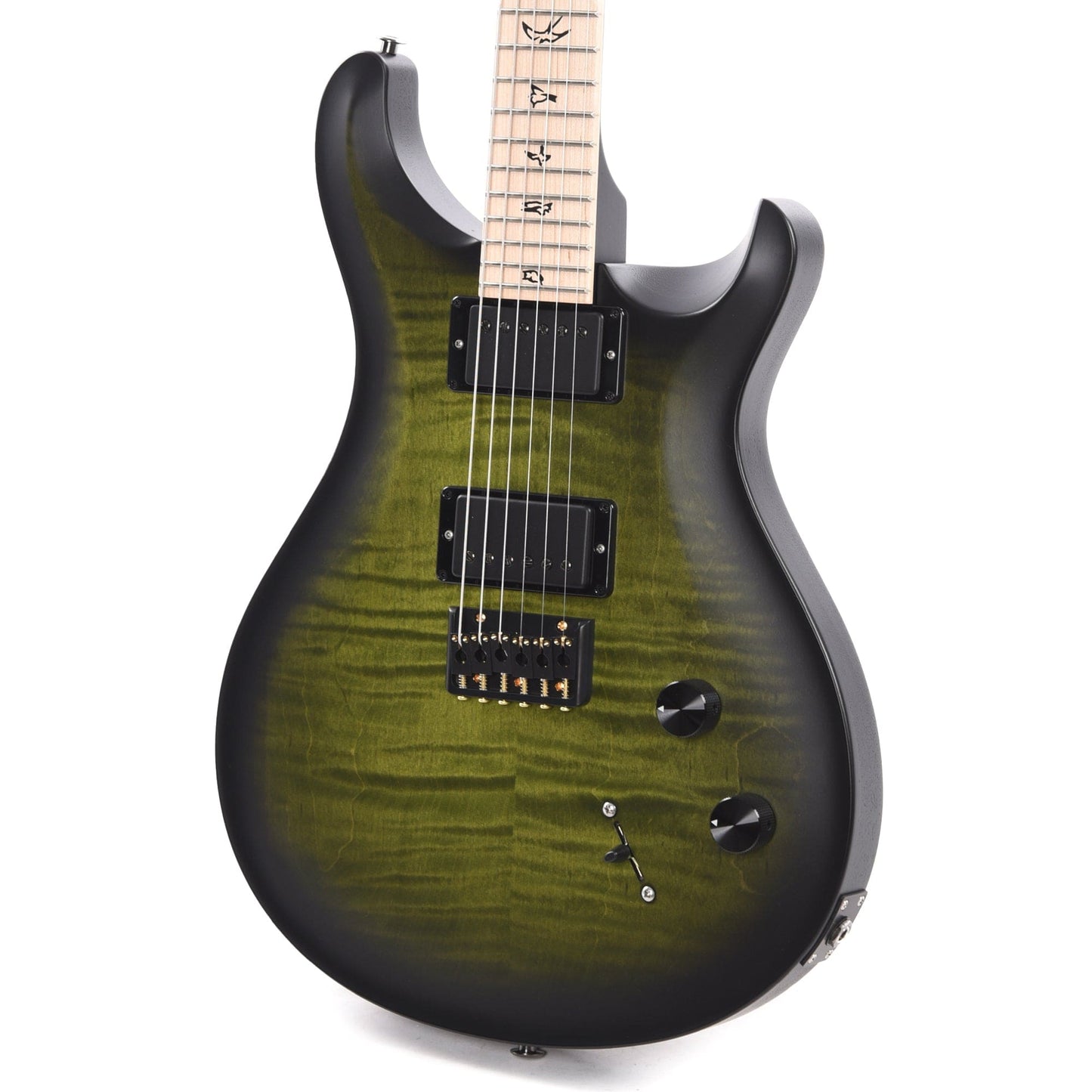 PRS Limited Edition Dustie Waring CE 24 Hardtail Jade Smokeburst Electric Guitars / Solid Body