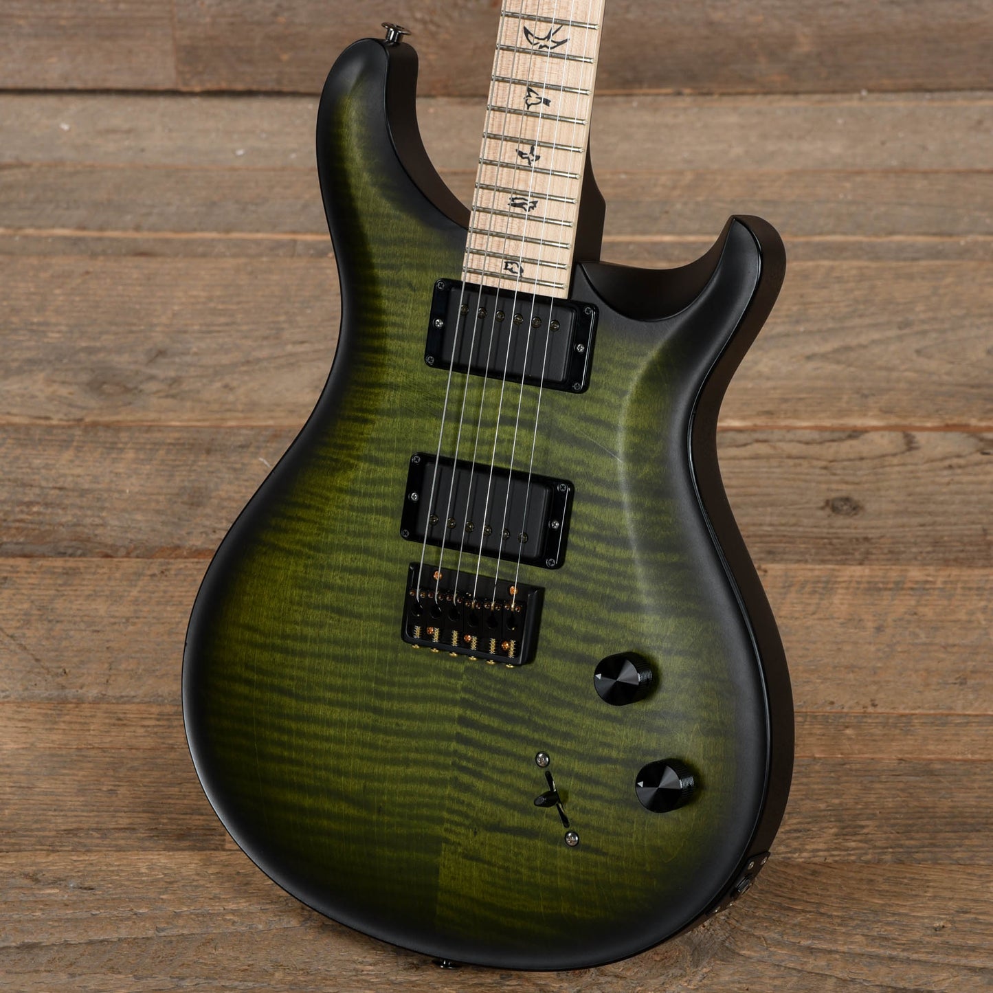 PRS Limited Edition Dustie Waring CE 24 Hardtail Jade Smokeburst Electric Guitars / Solid Body