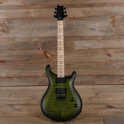 PRS Limited Edition Dustie Waring CE 24 Hardtail Jade Smokeburst Electric Guitars / Solid Body
