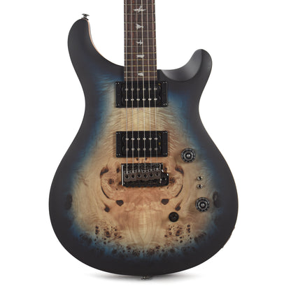 PRS Limited Edition SE Exotic Custom 24-08 Poplar Burl Lake Blue Midnight Burst Electric Guitars / Solid Body