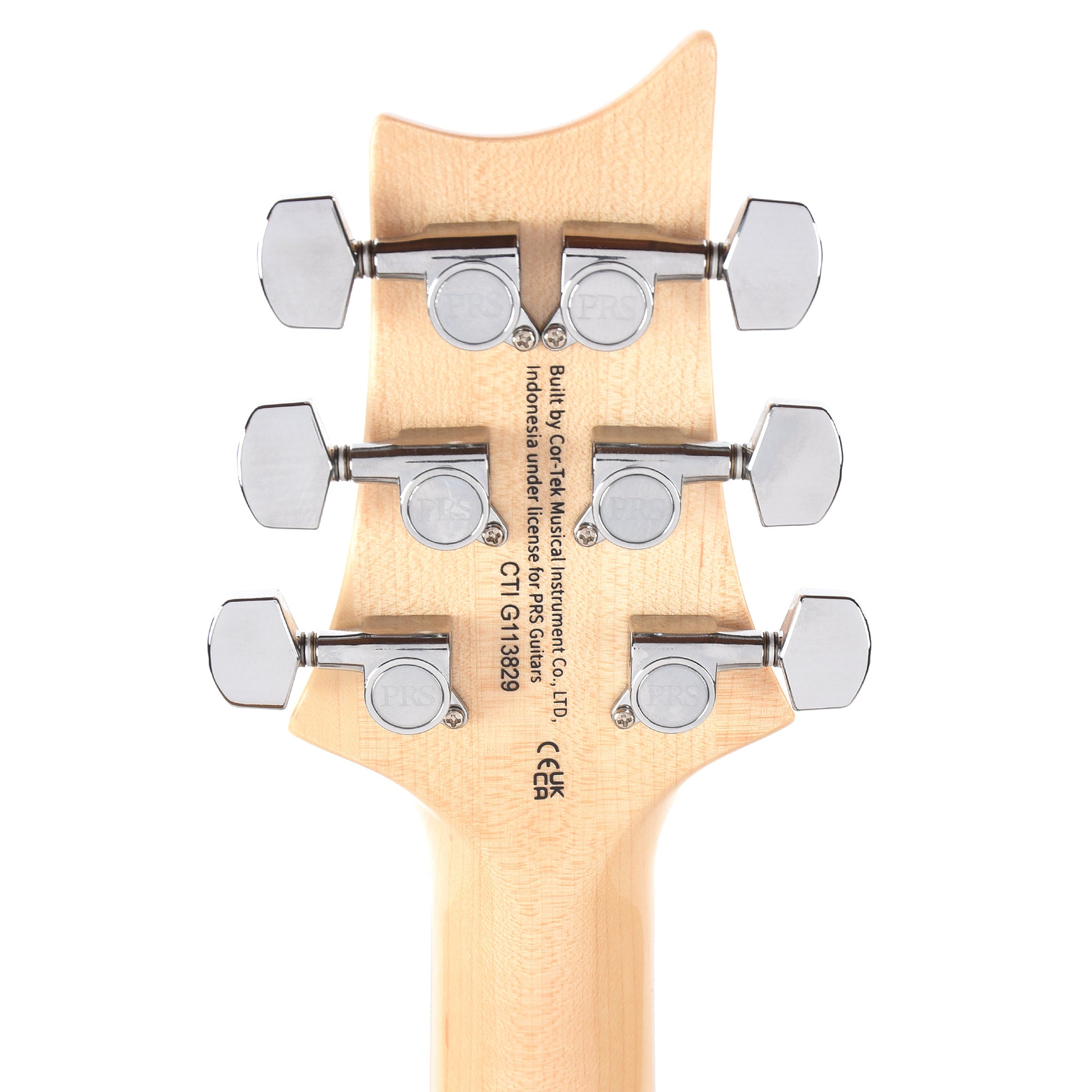 PRS Limited Edition SE Exotic Custom 24 Swamp Ash Burl Lake Blue w/Natural Back Electric Guitars / Solid Body