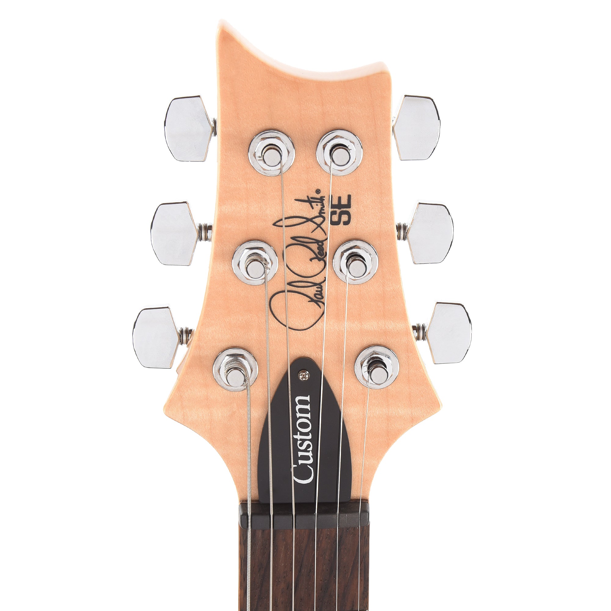 PRS Limited Edition SE Exotic Custom 24 Swamp Ash Burl Lake Blue w/Natural Back Electric Guitars / Solid Body