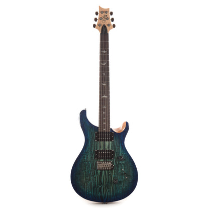 PRS Limited Edition SE Exotic Custom 24 Swamp Ash Burl Lake Blue w/Natural Back Electric Guitars / Solid Body