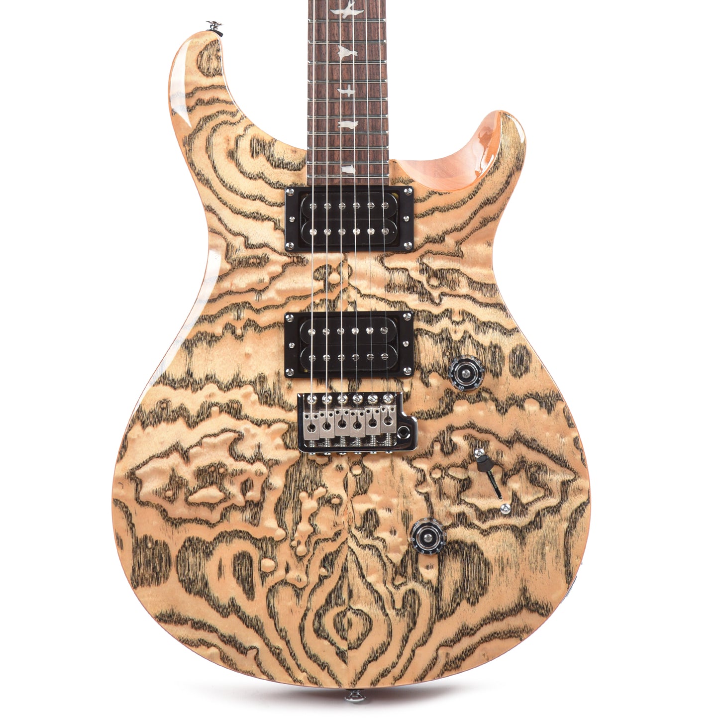 PRS Limited Edition SE Exotic Custom 24 Swamp Ash Burl Natural Electric Guitars / Solid Body