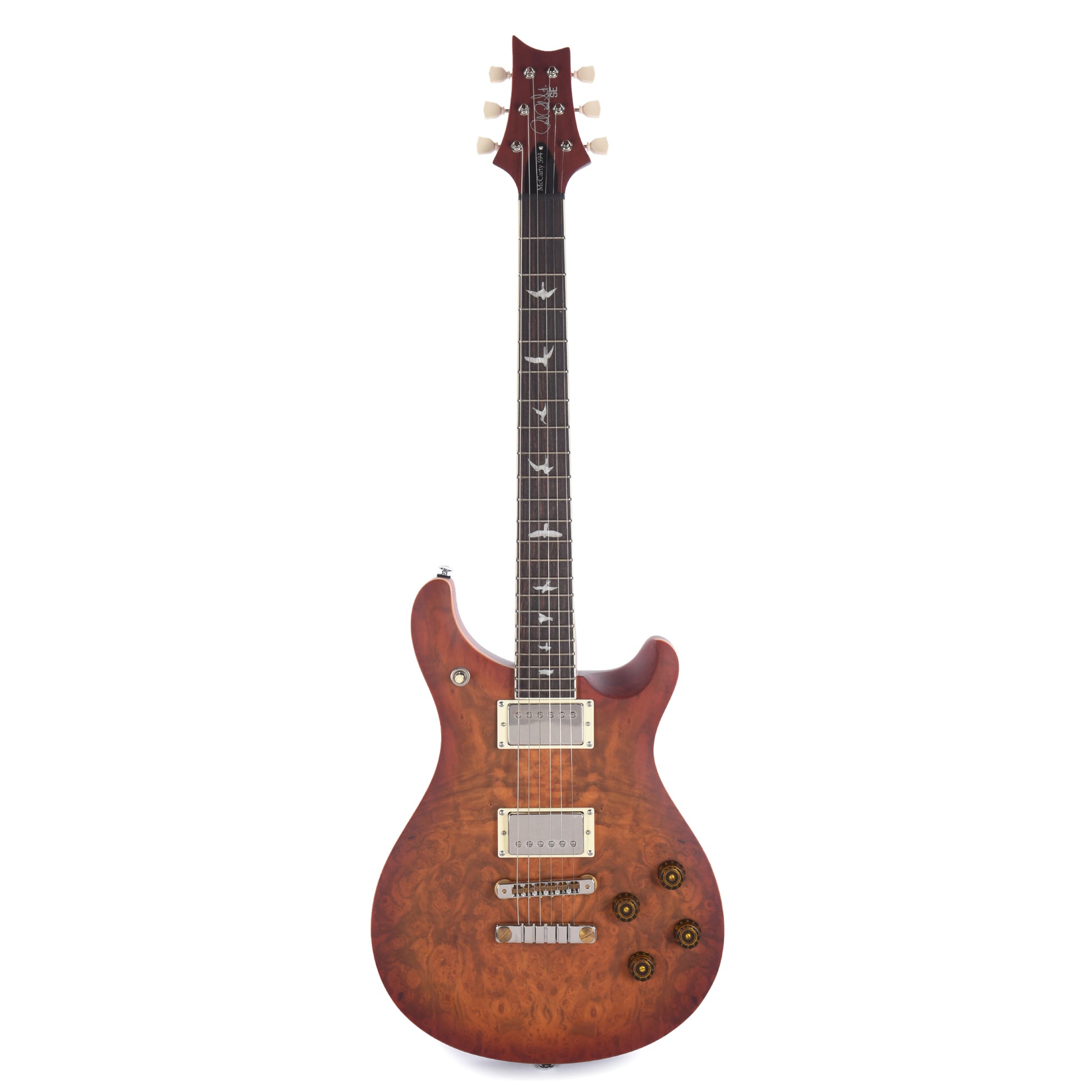 PRS Limited Edition SE Exotic McCarty 594 Laurel Burl Vintage Sunburst Electric Guitars / Solid Body