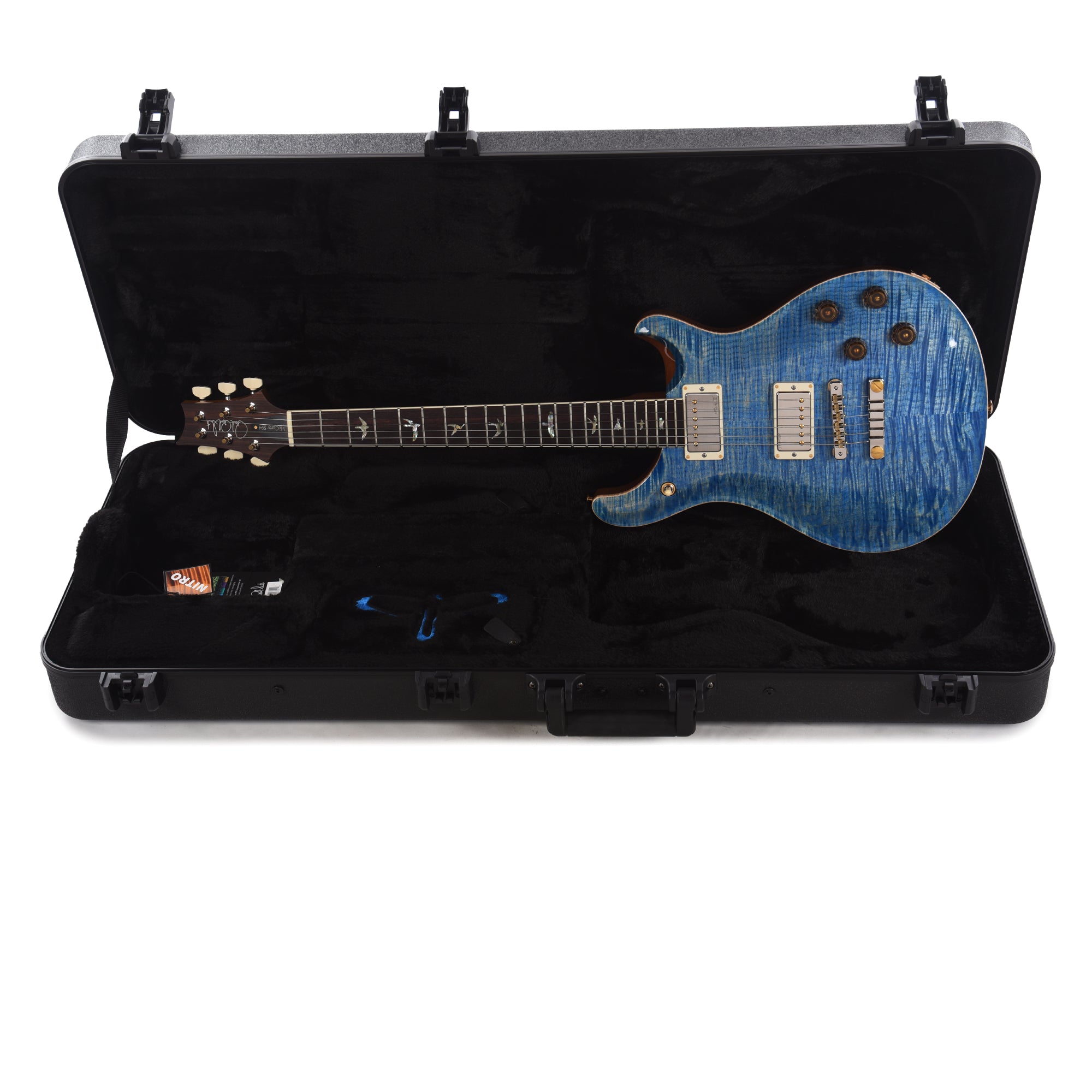 PRS McCarty 594 10 Top Faded Blue Jean Electric Guitars / Solid Body