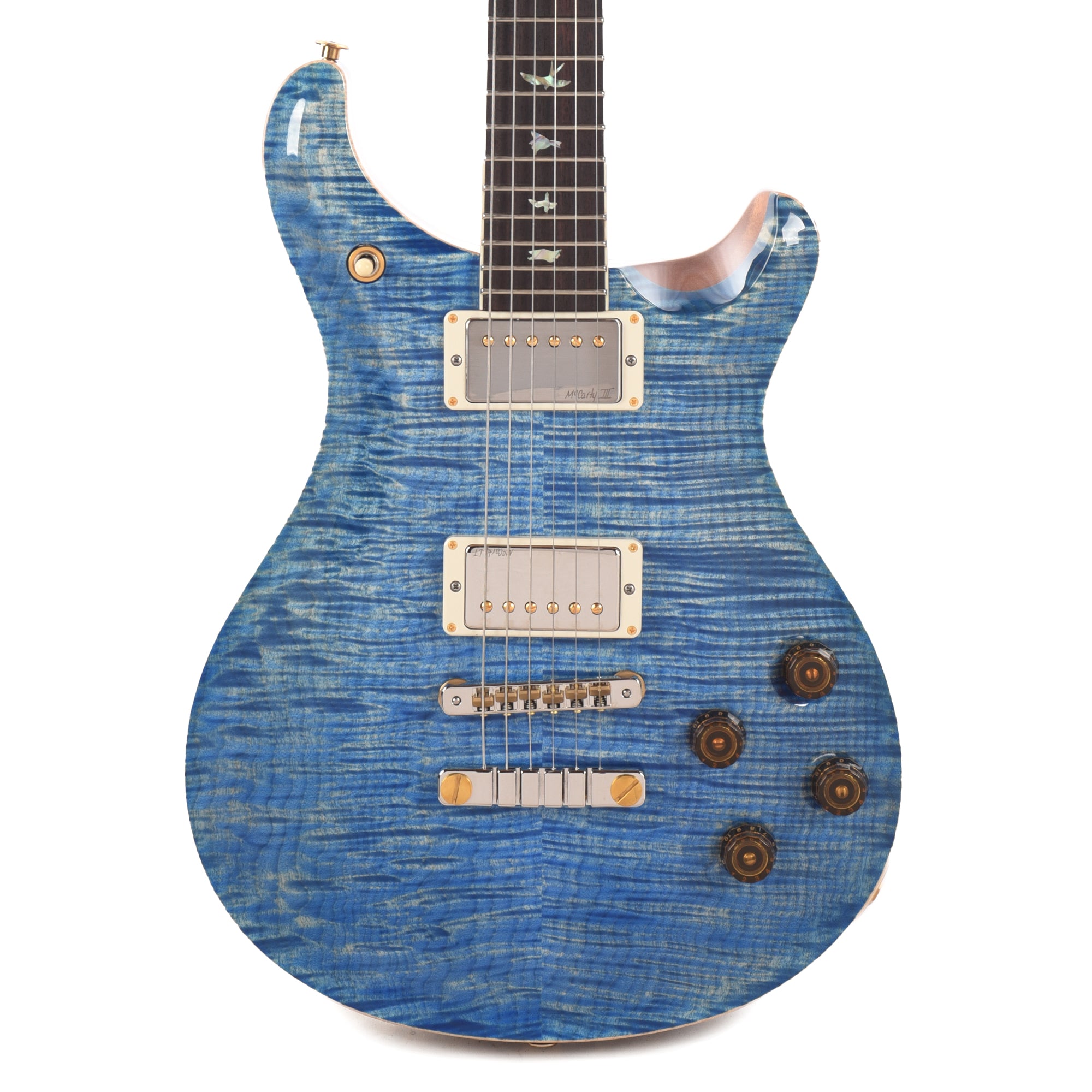 PRS McCarty 594 10 Top Faded Blue Jean Electric Guitars / Solid Body