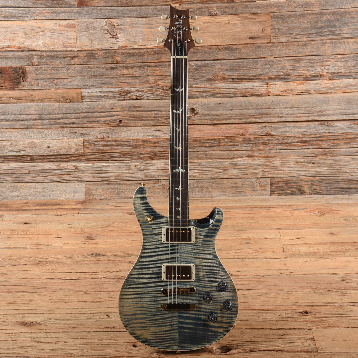 PRS McCarty 594 10-Top Faded Whale Blue Electric Guitars / Solid Body