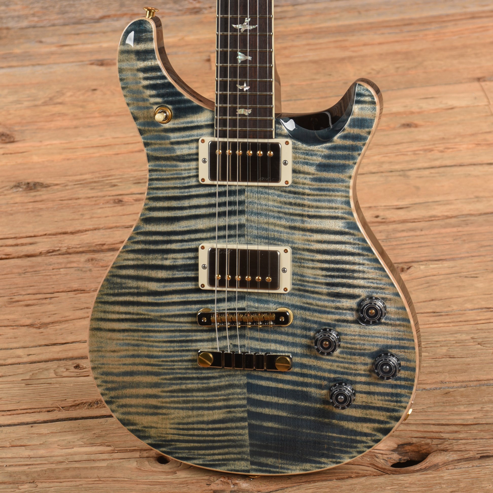 PRS McCarty 594 10-Top Faded Whale Blue Electric Guitars / Solid Body
