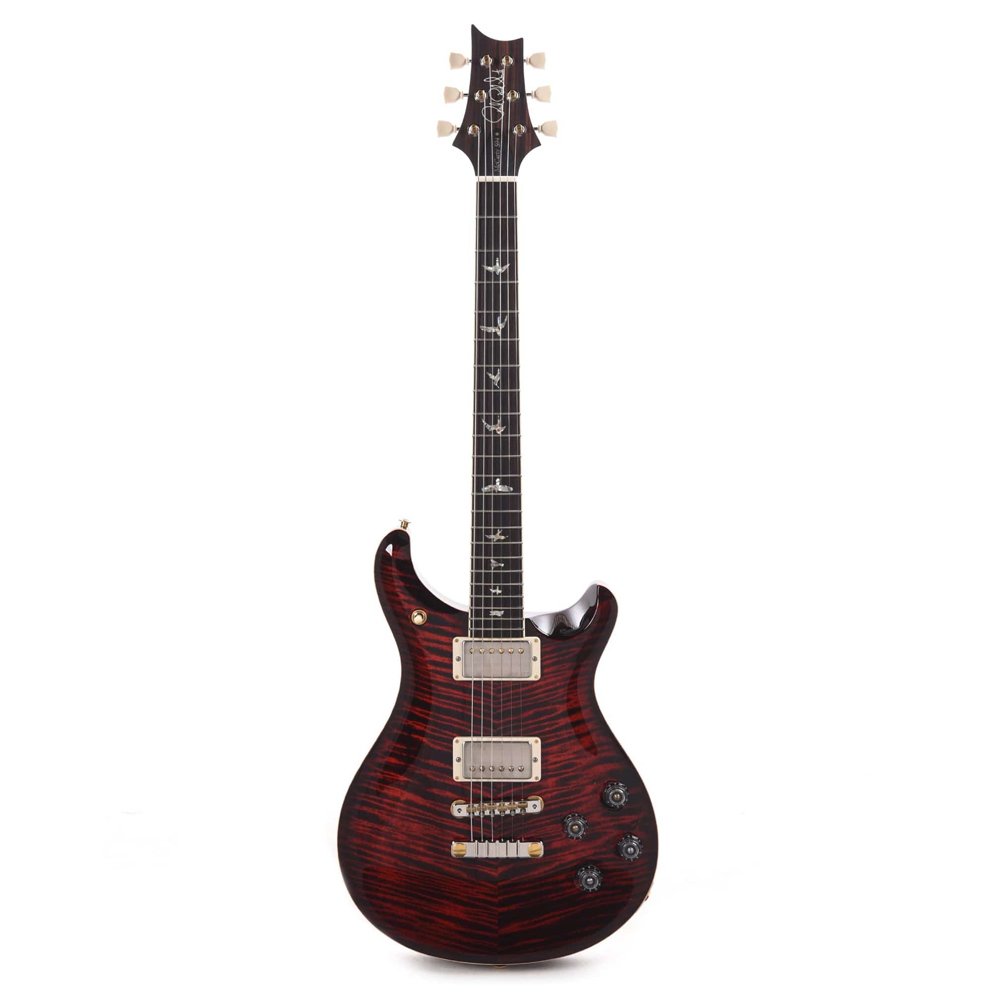 PRS McCarty 594 10 Top Fire Red Burst Electric Guitars / Solid Body