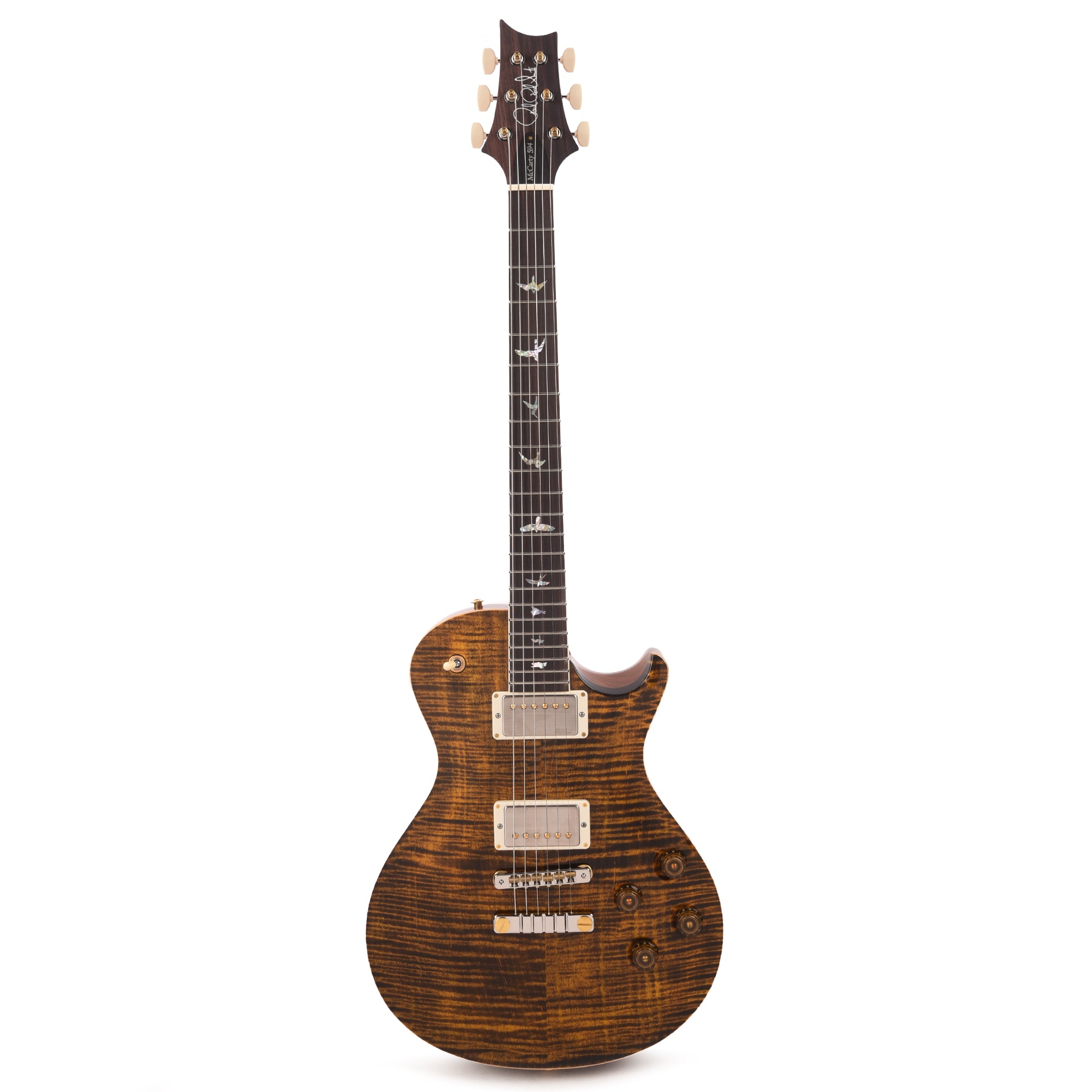 PRS McCarty 594 Singlecut 10 Top Yellow Tiger Electric Guitars / Solid Body
