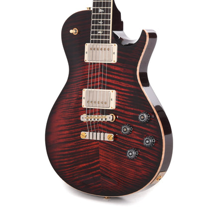 PRS McCarty Singlecut 594 10 Top Fire Red Burst Electric Guitars / Solid Body