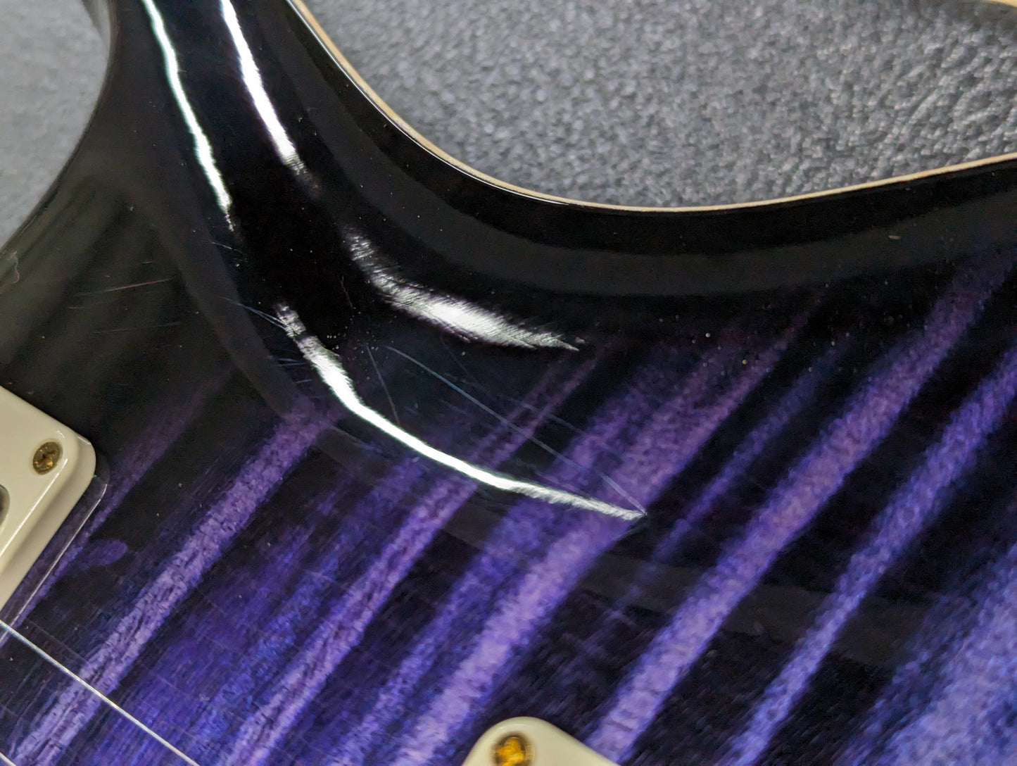 PRS McCarty Singlecut 594 10 Top Purple Mist Electric Guitars / Solid Body