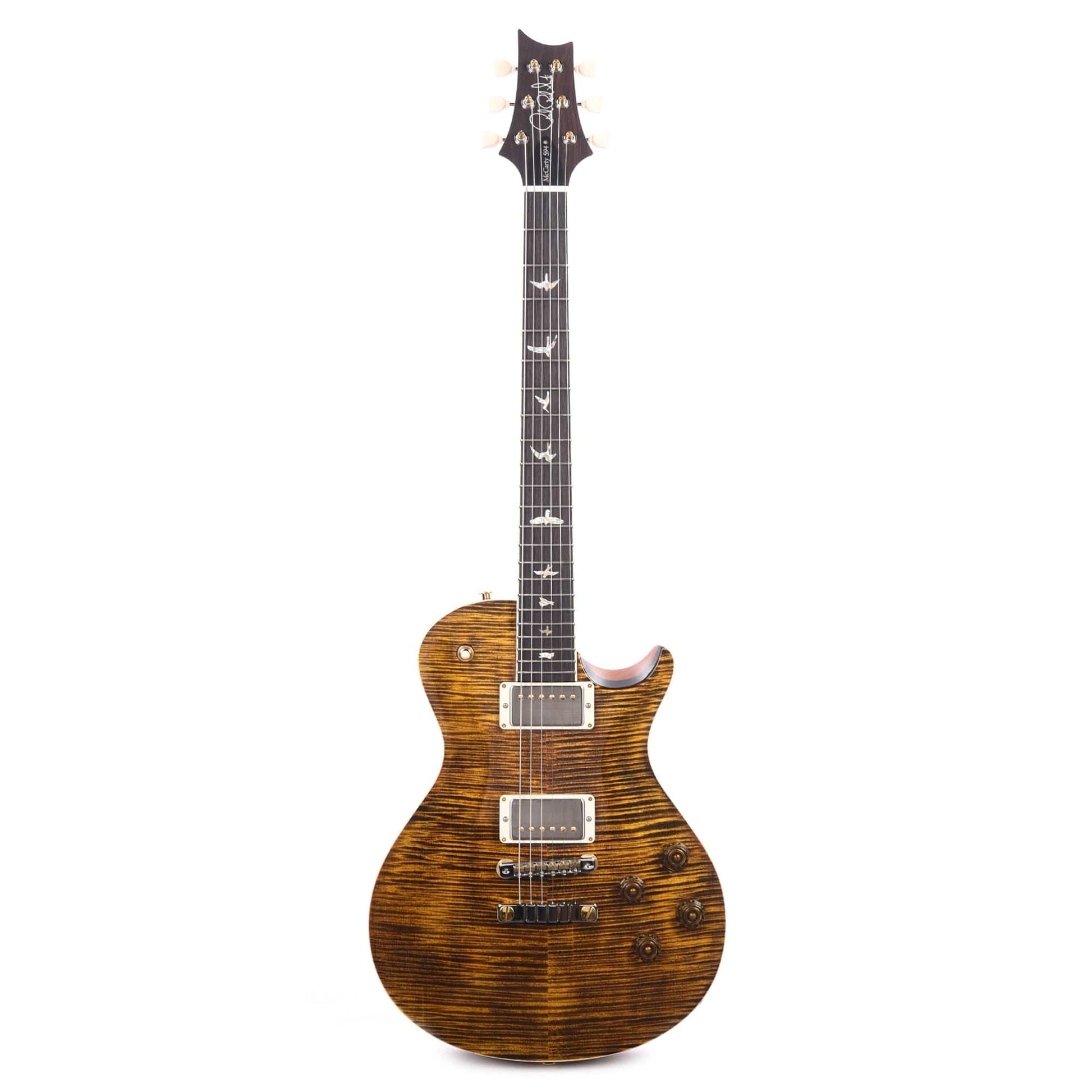 PRS McCarty Singlecut 594 10 Top Yellow Tiger Electric Guitars / Solid Body