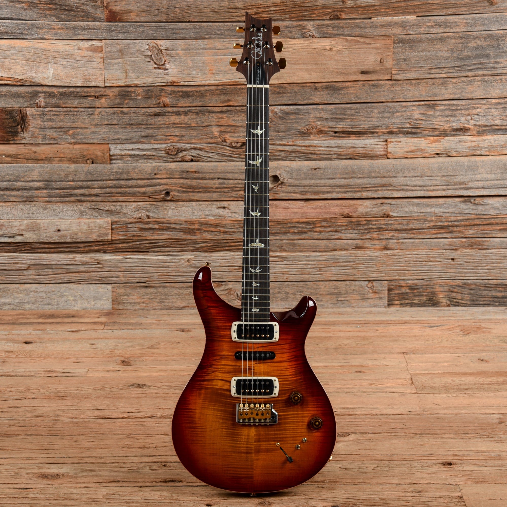 PRS Modern Eagle V 10-Top Cherry Sunburst 2023 Electric Guitars / Solid Body