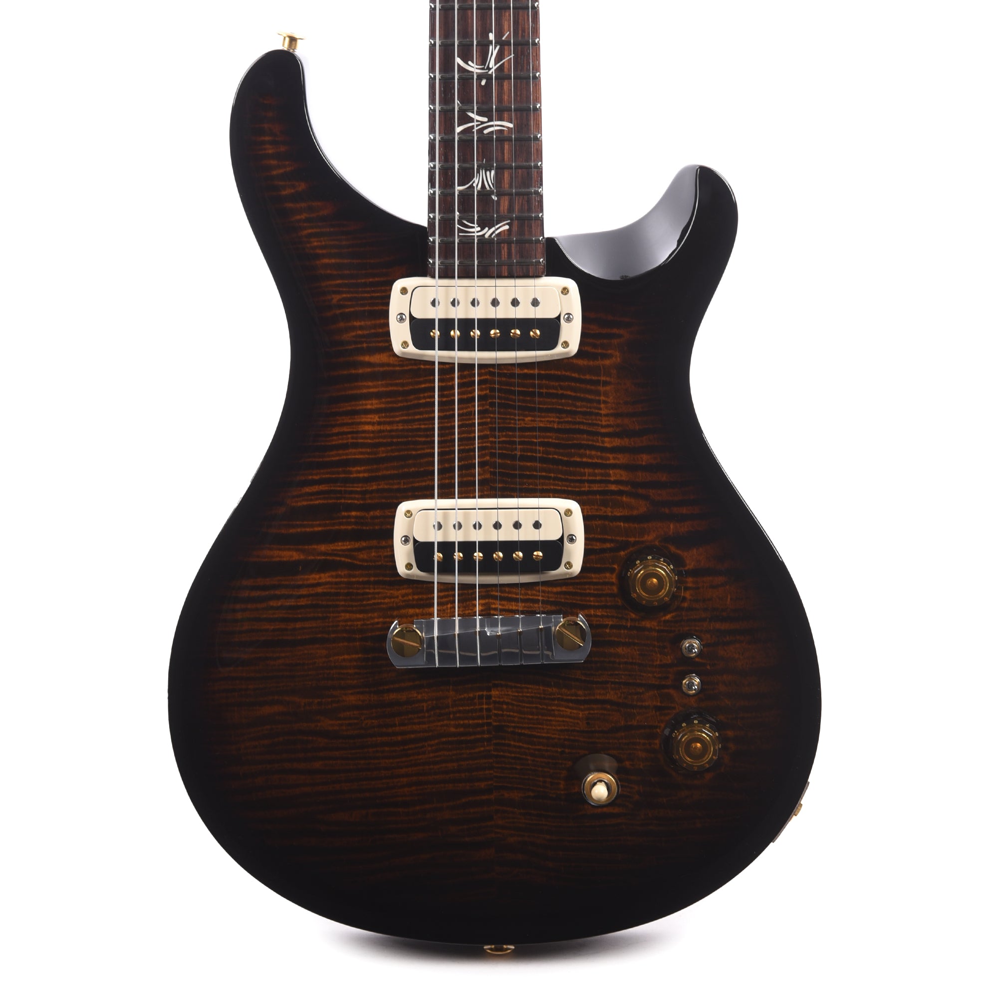 PRS Paul's Guitar 10 Top Black Gold Wraparound Burst Electric Guitars / Solid Body