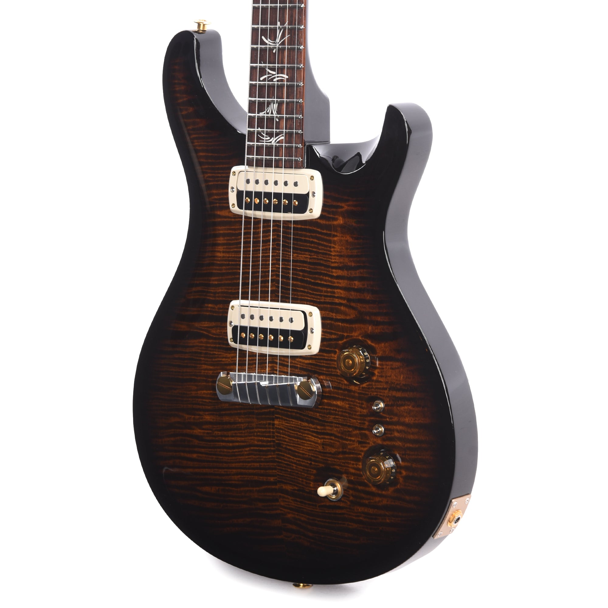 PRS Paul's Guitar 10 Top Black Gold Wraparound Burst Electric Guitars / Solid Body