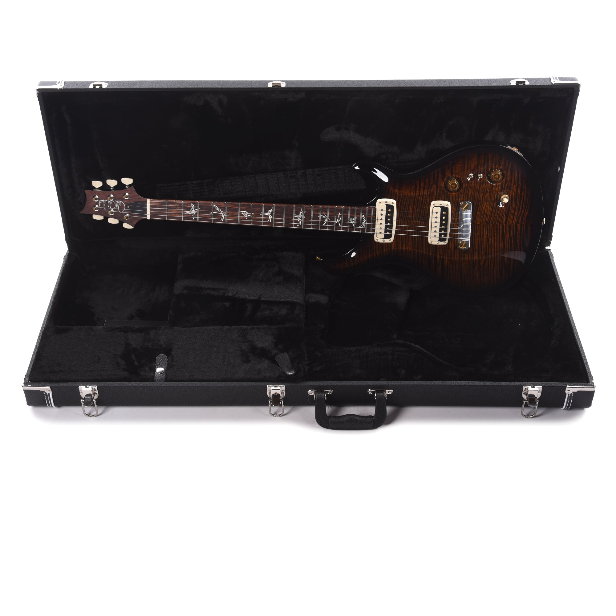 PRS Paul's Guitar 10 Top Black Gold Wraparound Burst Electric Guitars / Solid Body