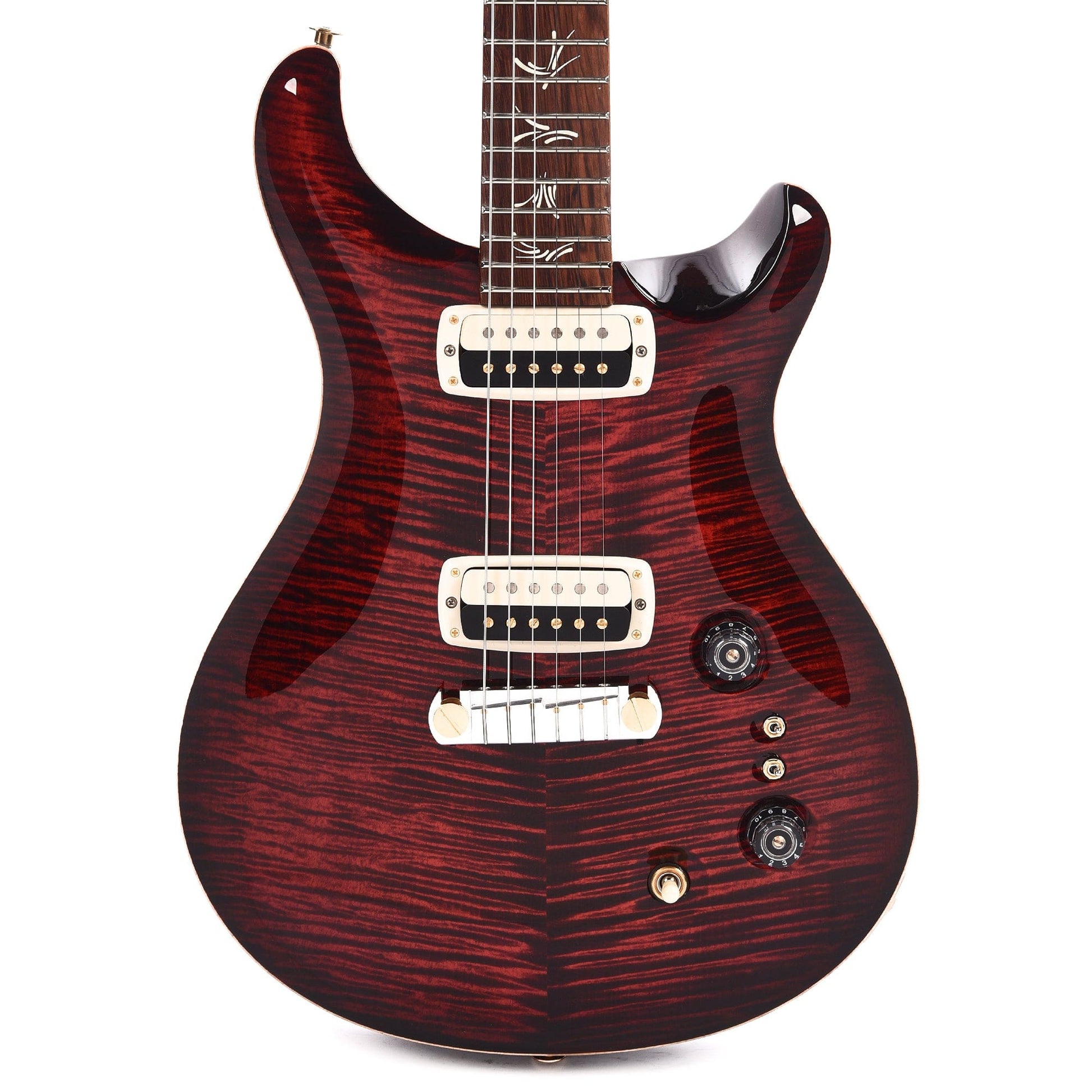 PRS Paul's Guitar 10 Top Fire Red Burst Electric Guitars / Solid Body
