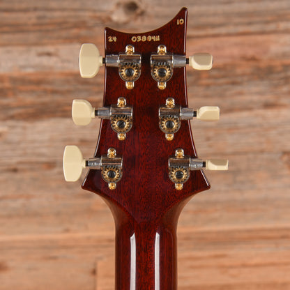 PRS Paul's Guitar 10-Top Fire Red Smokeburst Wrap 2024 Electric Guitars / Solid Body