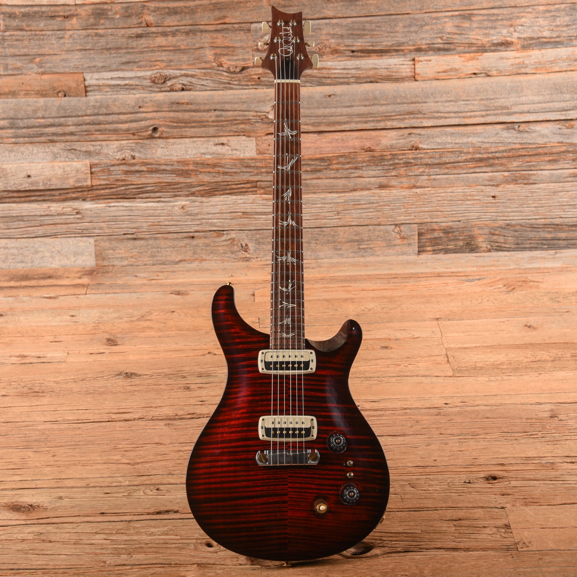 PRS Paul's Guitar 10-Top Fire Red Smokeburst Wrap 2024 Electric Guitars / Solid Body