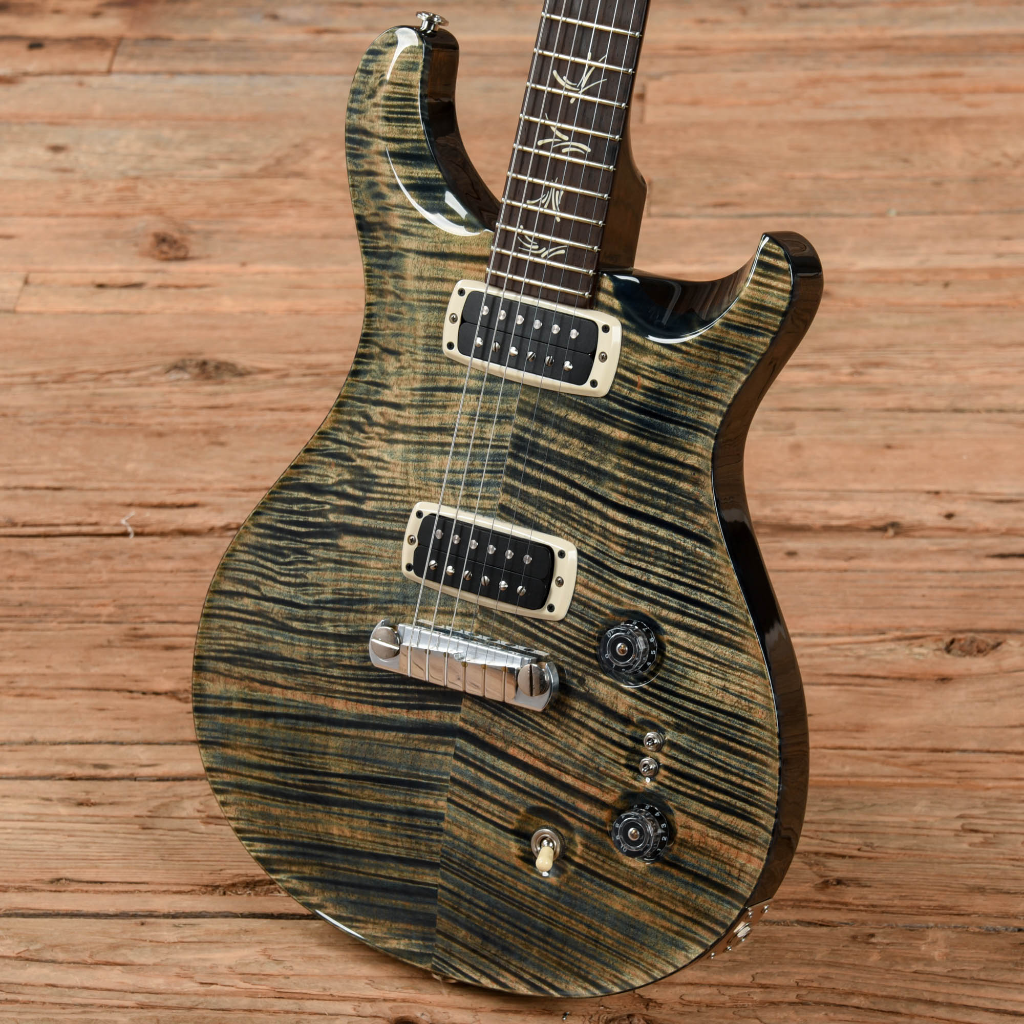 PRS Paul's Guitar Artist Package w/Brazilian Rosewood Fretboard Faded Whale Blue 2013 Electric Guitars / Solid Body