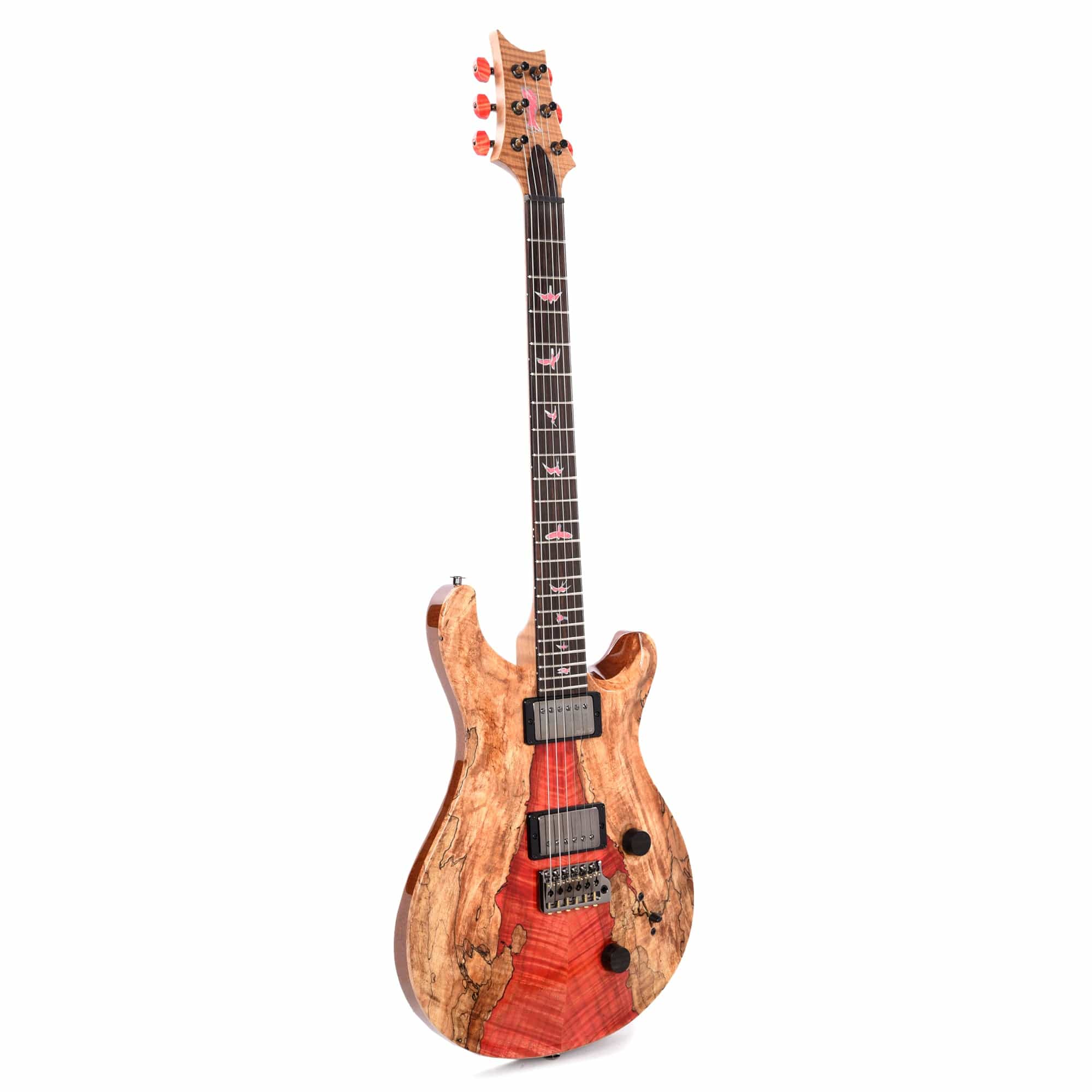 PRS Private Stock #10439 Custom 22 Salmon Spalted Maple w/Roasted Curly Maple Neck & Macassar Ebony Fingerboard Electric Guitars / Solid Body
