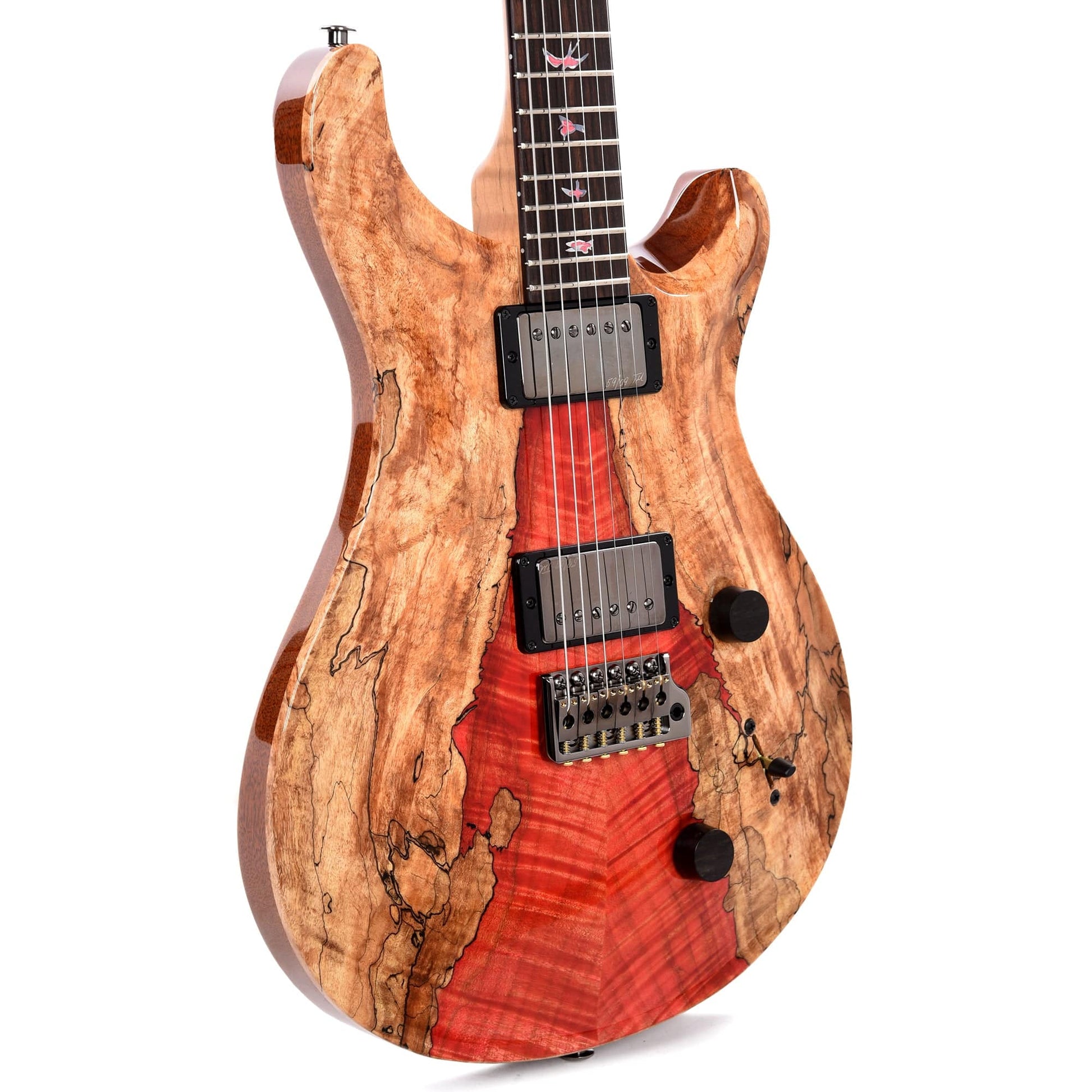 PRS Private Stock #10439 Custom 22 Salmon Spalted Maple w/Roasted Curly Maple Neck & Macassar Ebony Fingerboard Electric Guitars / Solid Body