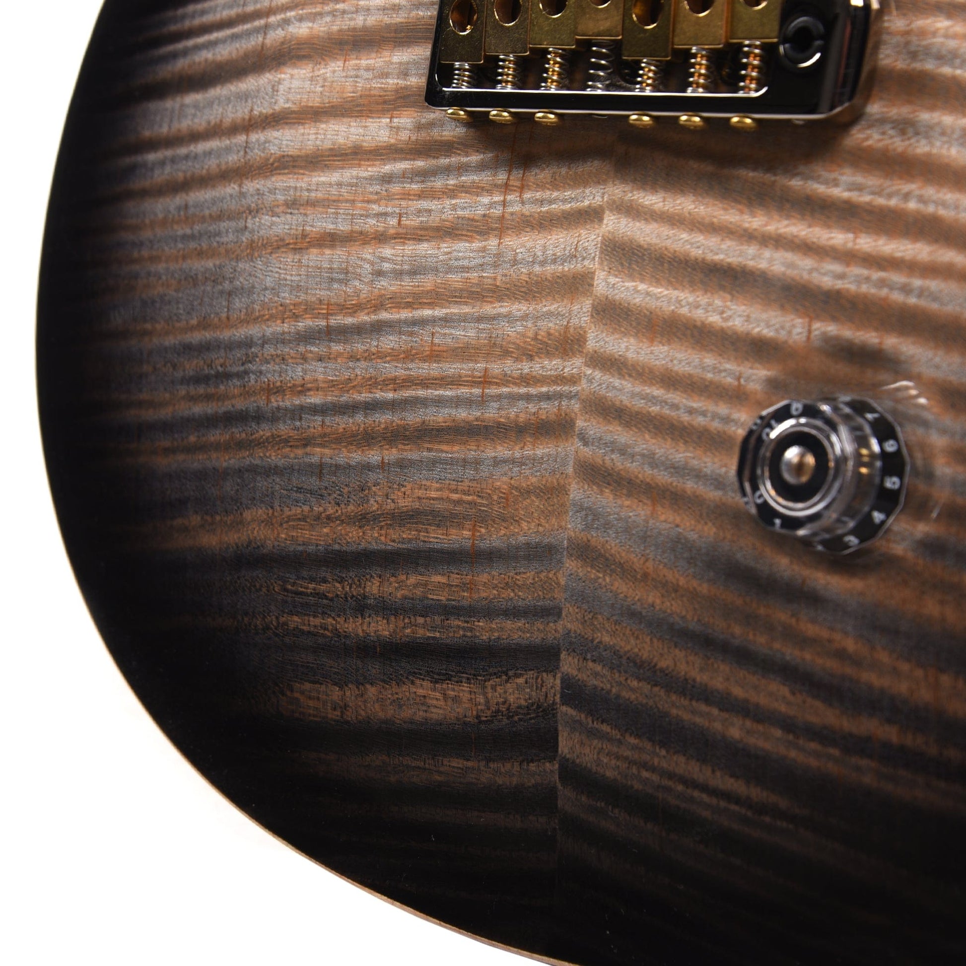PRS Private Stock #10440 Custom 24 7-String Charcoal Glow Smoked Burst Curly Maple w/Black Limba Body & Stained Curly Maple Neck Electric Guitars / Solid Body