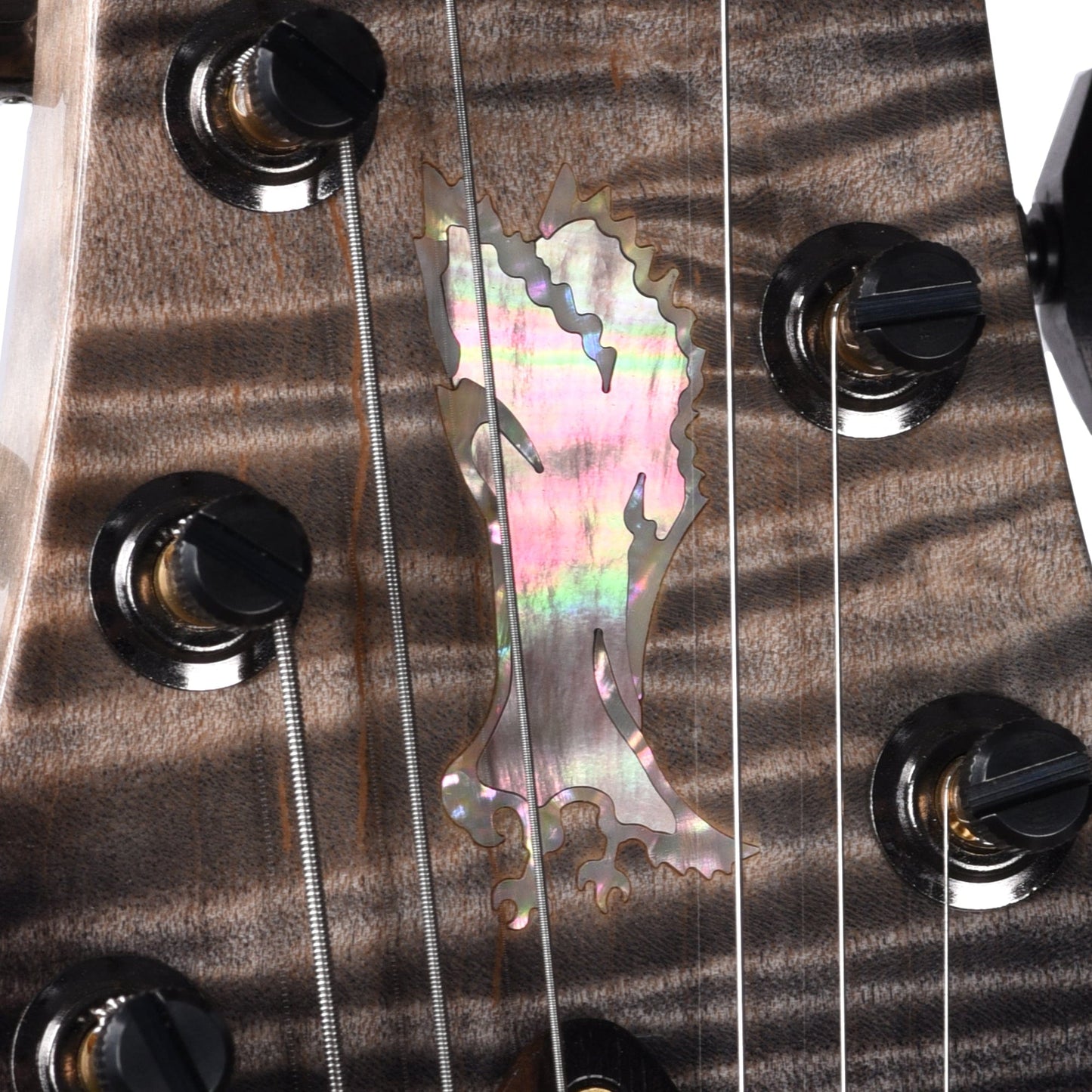 PRS Private Stock #10440 Custom 24 7-String Charcoal Glow Smoked Burst Curly Maple w/Black Limba Body & Stained Curly Maple Neck Electric Guitars / Solid Body