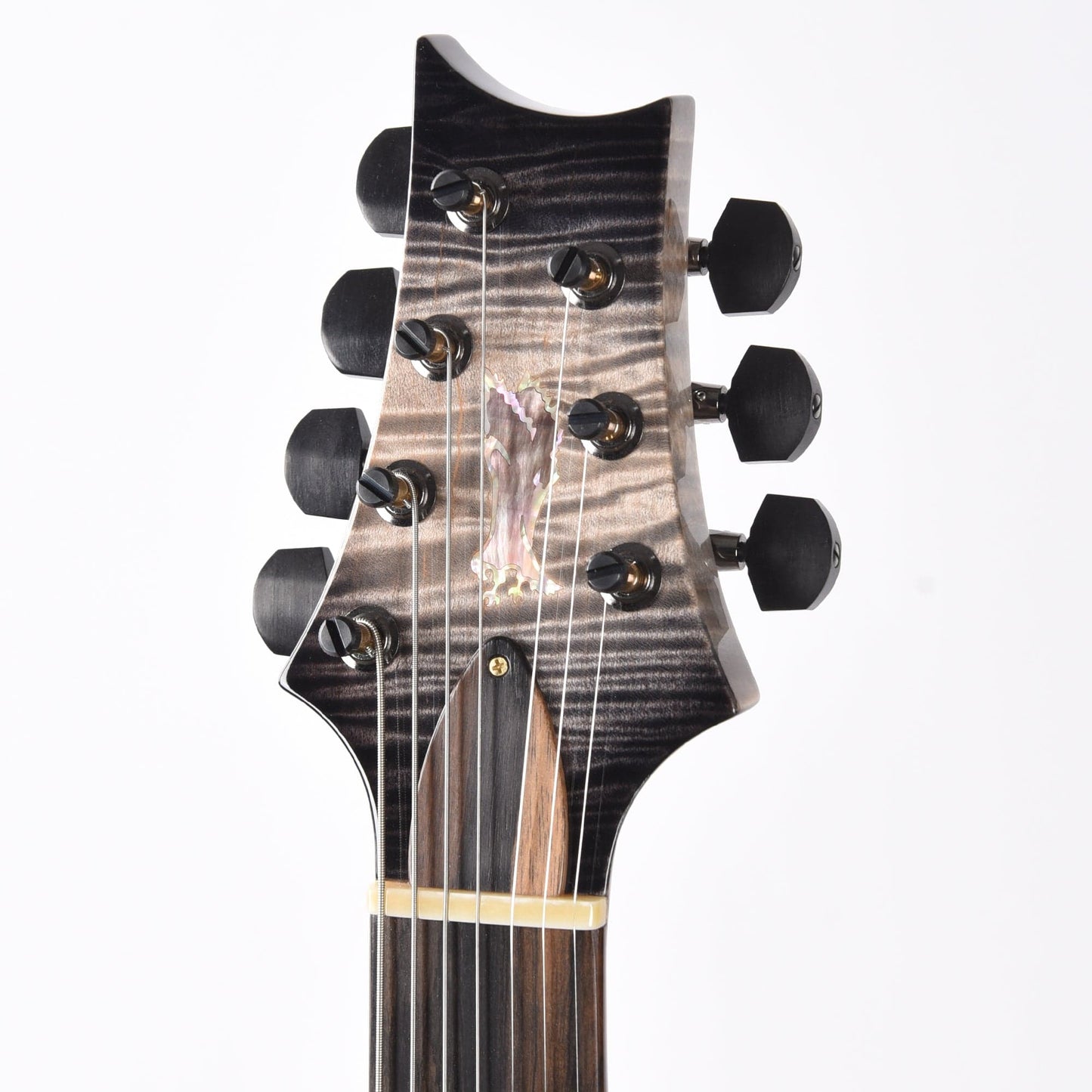 PRS Private Stock #10440 Custom 24 7-String Charcoal Glow Smoked Burst Curly Maple w/Black Limba Body & Stained Curly Maple Neck Electric Guitars / Solid Body