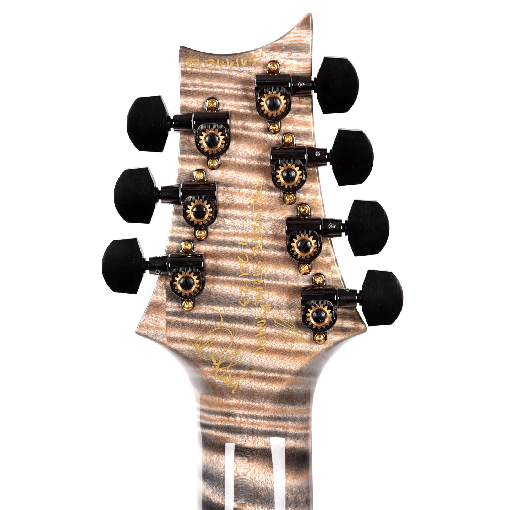 PRS Private Stock #10440 Custom 24 7-String Charcoal Glow Smoked Burst Curly Maple w/Black Limba Body & Stained Curly Maple Neck Electric Guitars / Solid Body