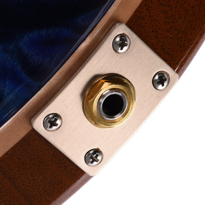 PRS Private Stock #10442 Custom 24 Aqua Violet Glow Quilt Maple w/Figured Mahogany Neck & Exotic Ebony Fingerboard Electric Guitars / Solid Body