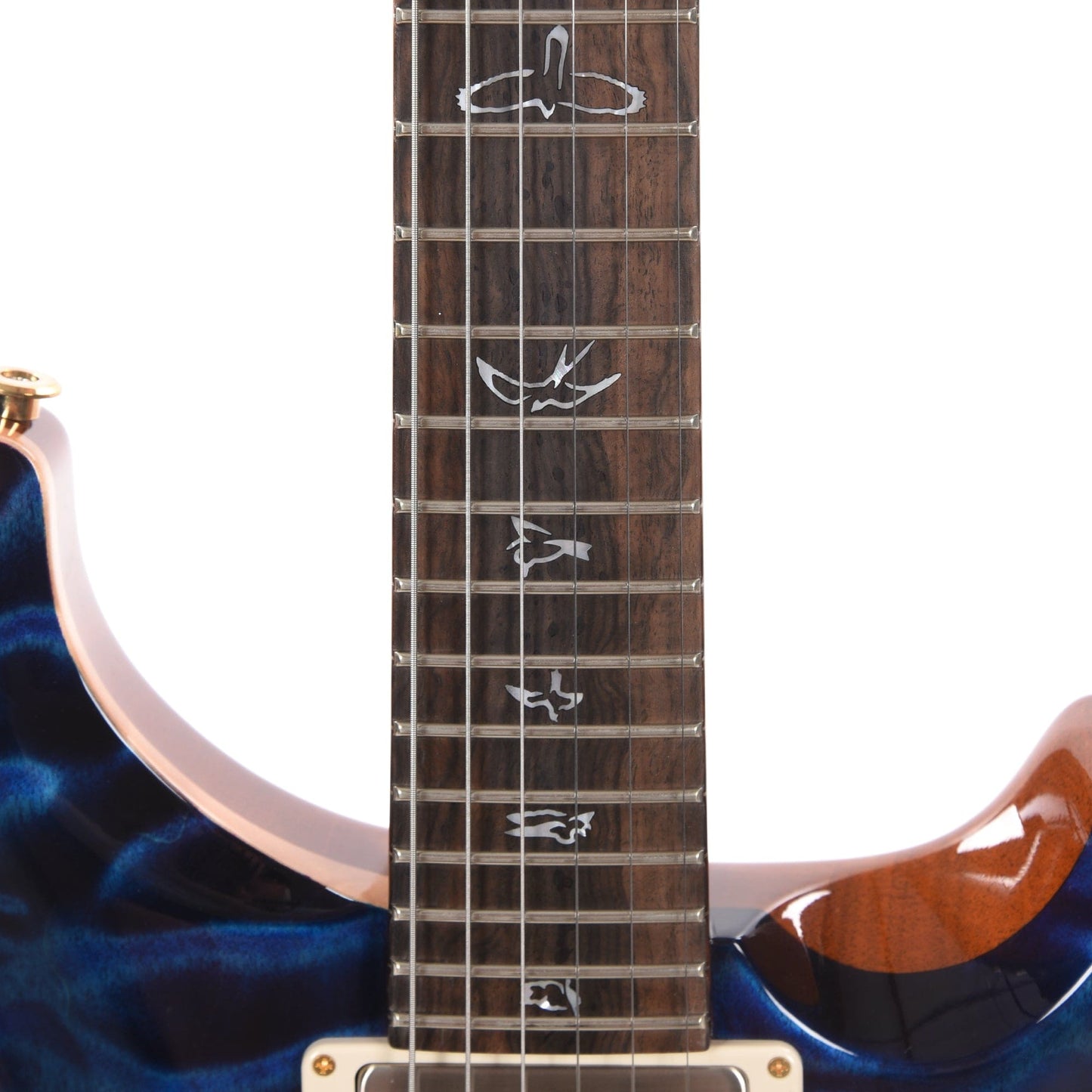 PRS Private Stock #10442 Custom 24 Aqua Violet Glow Quilt Maple w/Figured Mahogany Neck & Exotic Ebony Fingerboard Electric Guitars / Solid Body