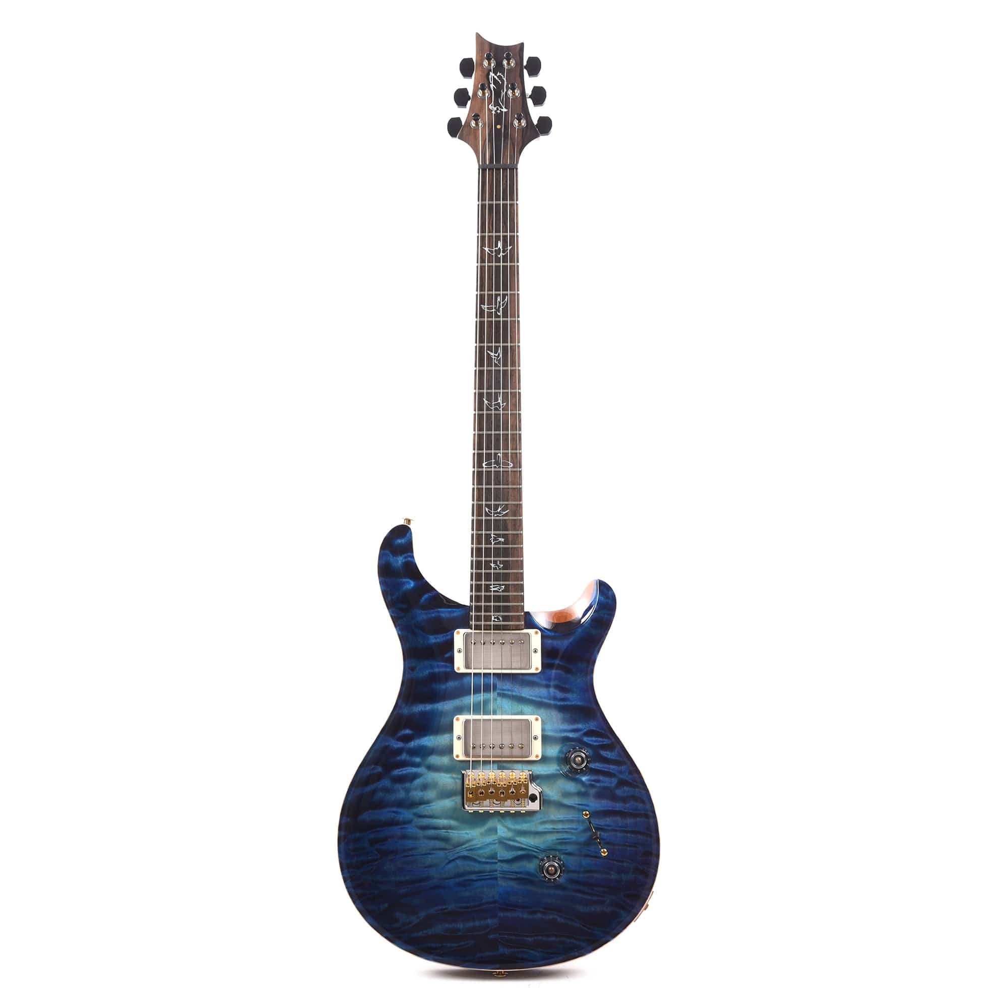 PRS Private Stock #10442 Custom 24 Aqua Violet Glow Quilt Maple w/Figured Mahogany Neck & Exotic Ebony Fingerboard Electric Guitars / Solid Body