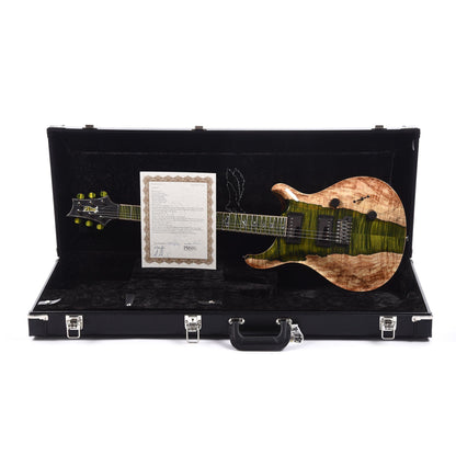 PRS Private Stock #10444 Custom 24 Rainforest Glow w/Black Limba Body, Neck, & Stained Curly Maple Fingerboard Electric Guitars / Solid Body