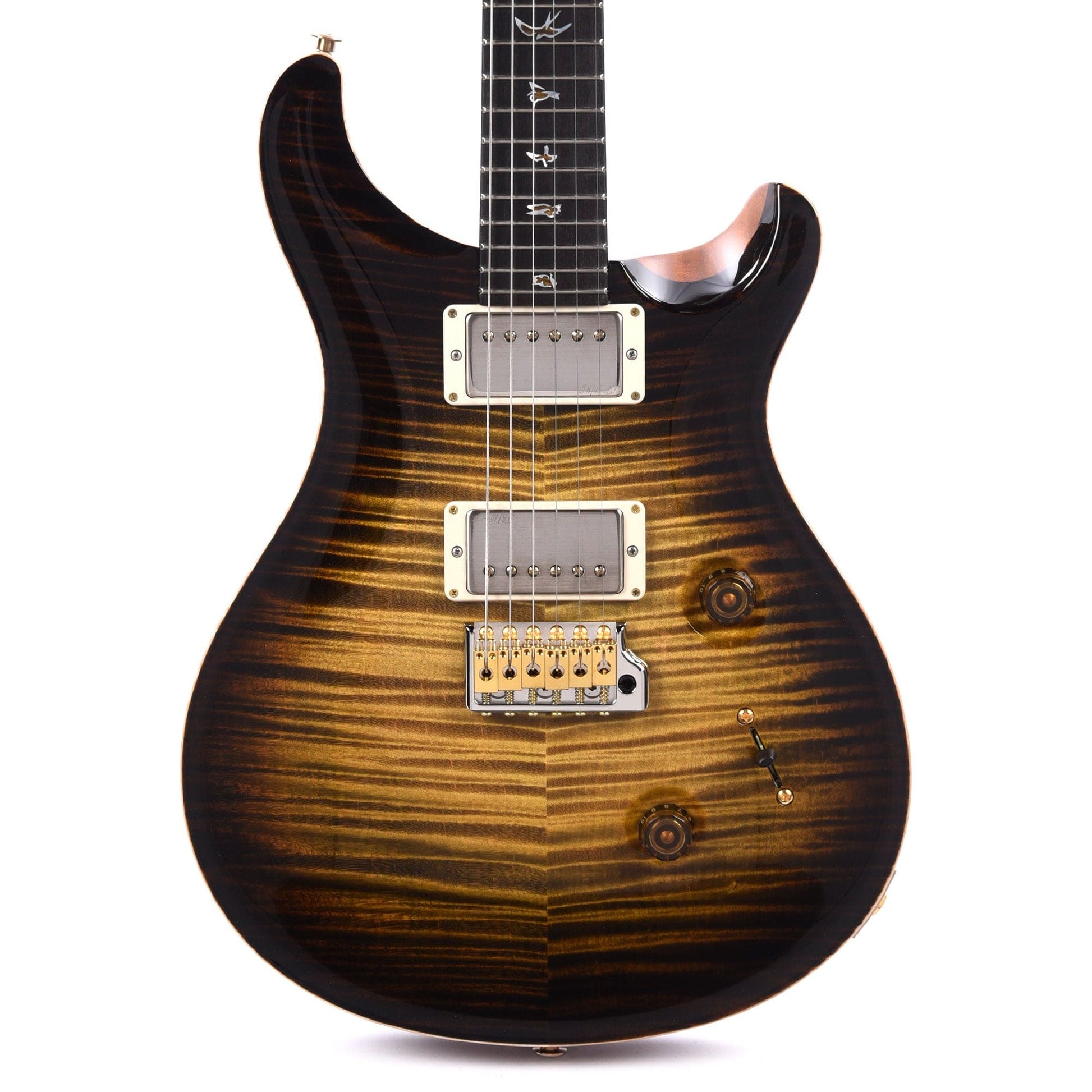 PRS Private Stock #10446 Custom 24 Tiger Eye Glow Curly Maple w/Stained Curly Maple Neck & Ebony Fingerboard Electric Guitars / Solid Body