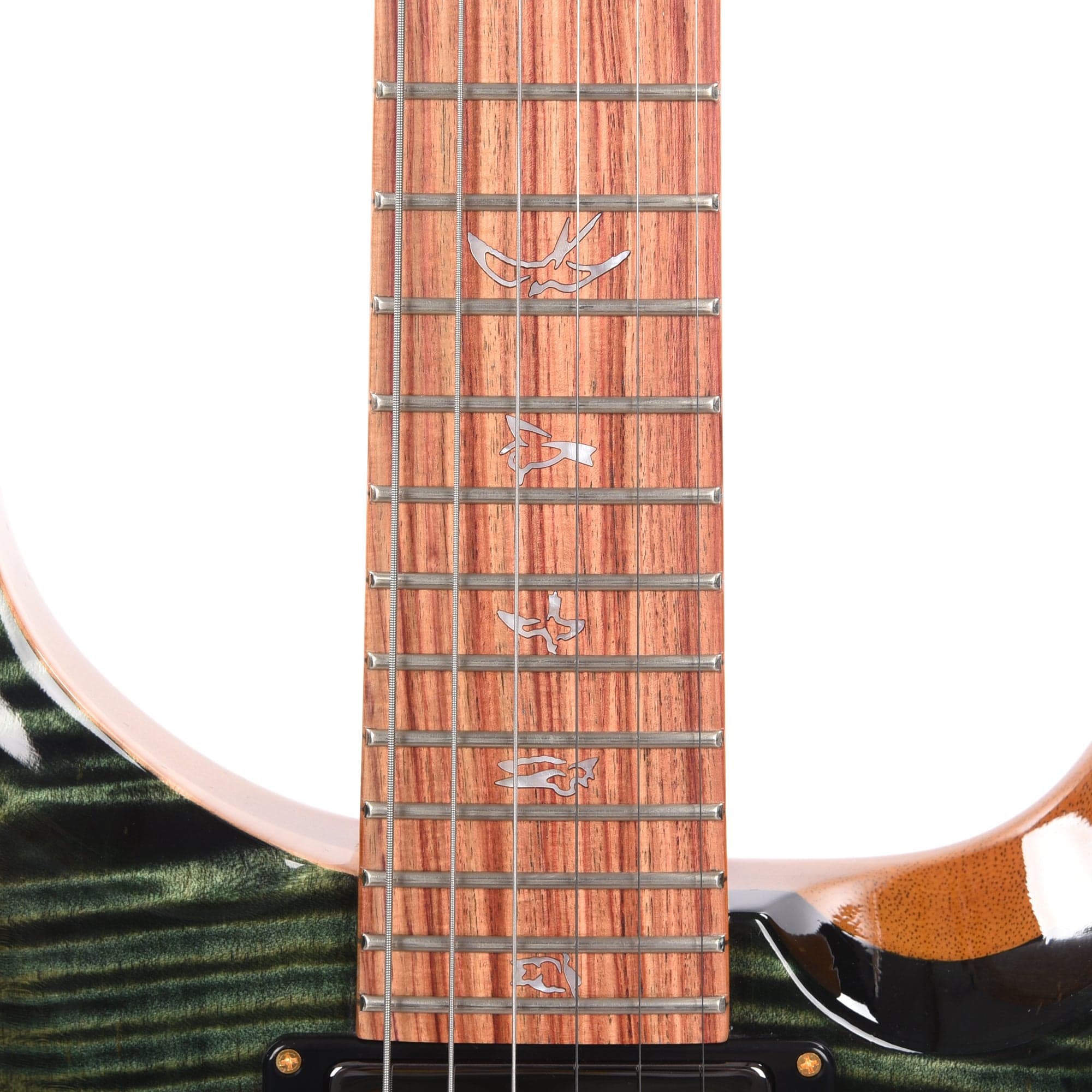 PRS Private Stock #10447 Custom 24 Sage Glow Curly Maple w/Korina Body, Neck, & Tulipwood Fingerboard Electric Guitars / Solid Body