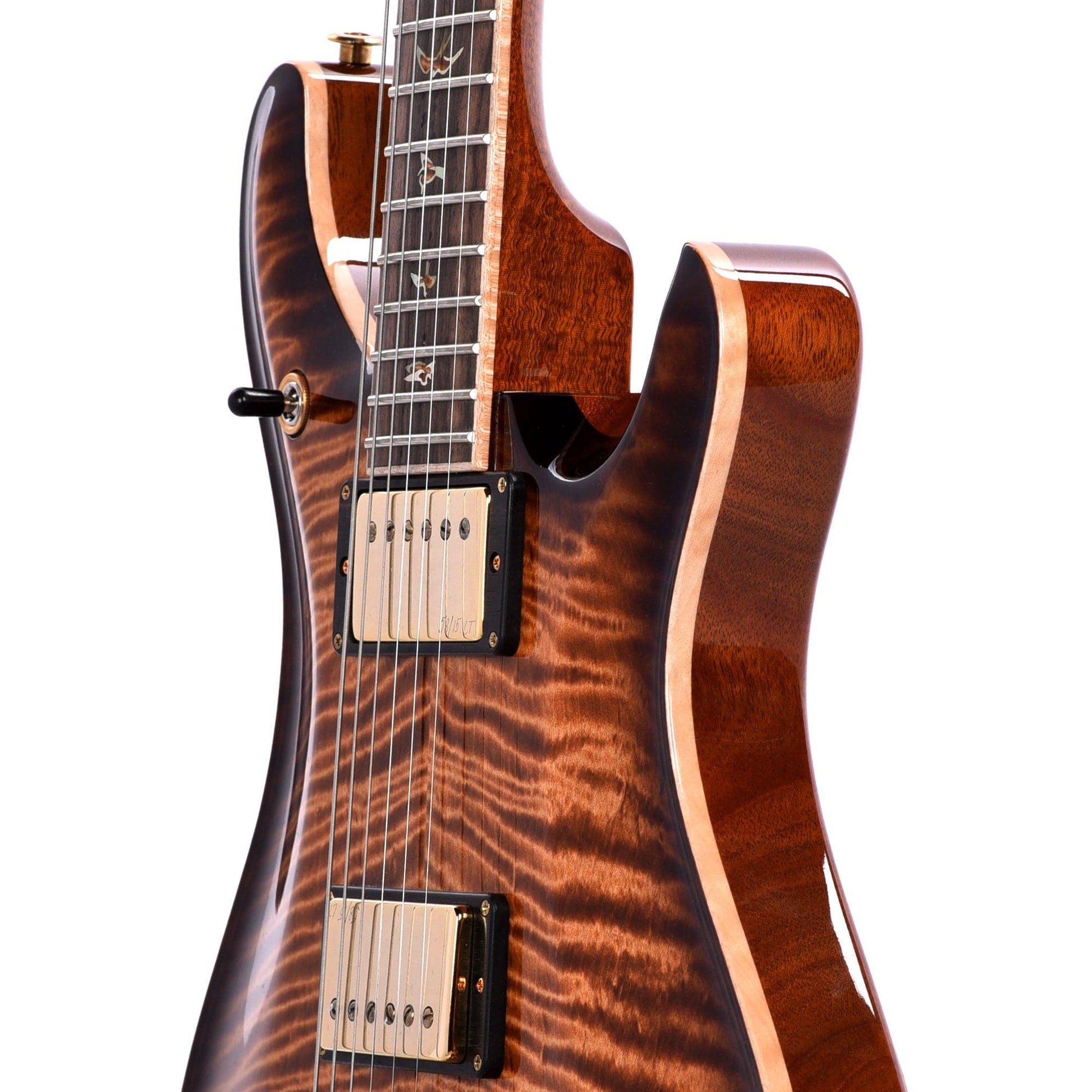 PRS Private Stock #10449 McCarty 594 Copperhead Smoked Burst Curly Maple w/Figured Mahogany Neck & Exotic Ebony Fingerboard Electric Guitars / Solid Body