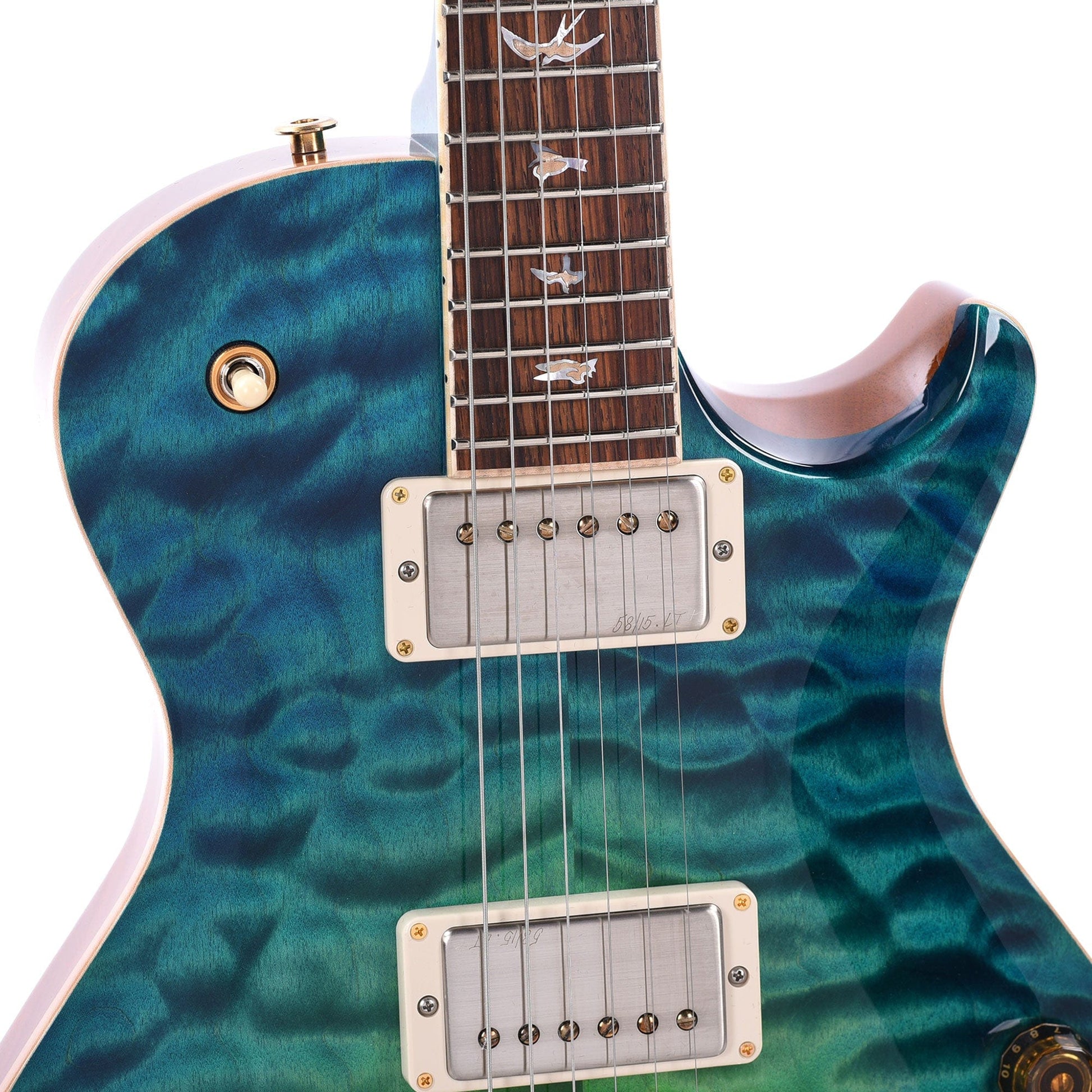 PRS Private Stock #10453 McCarty 594 Single Cut Laguna Dragon's Breath Quilt Maple w/Stained Curly Maple Neck & Cocobolo Fingerboard Electric Guitars / Solid Body
