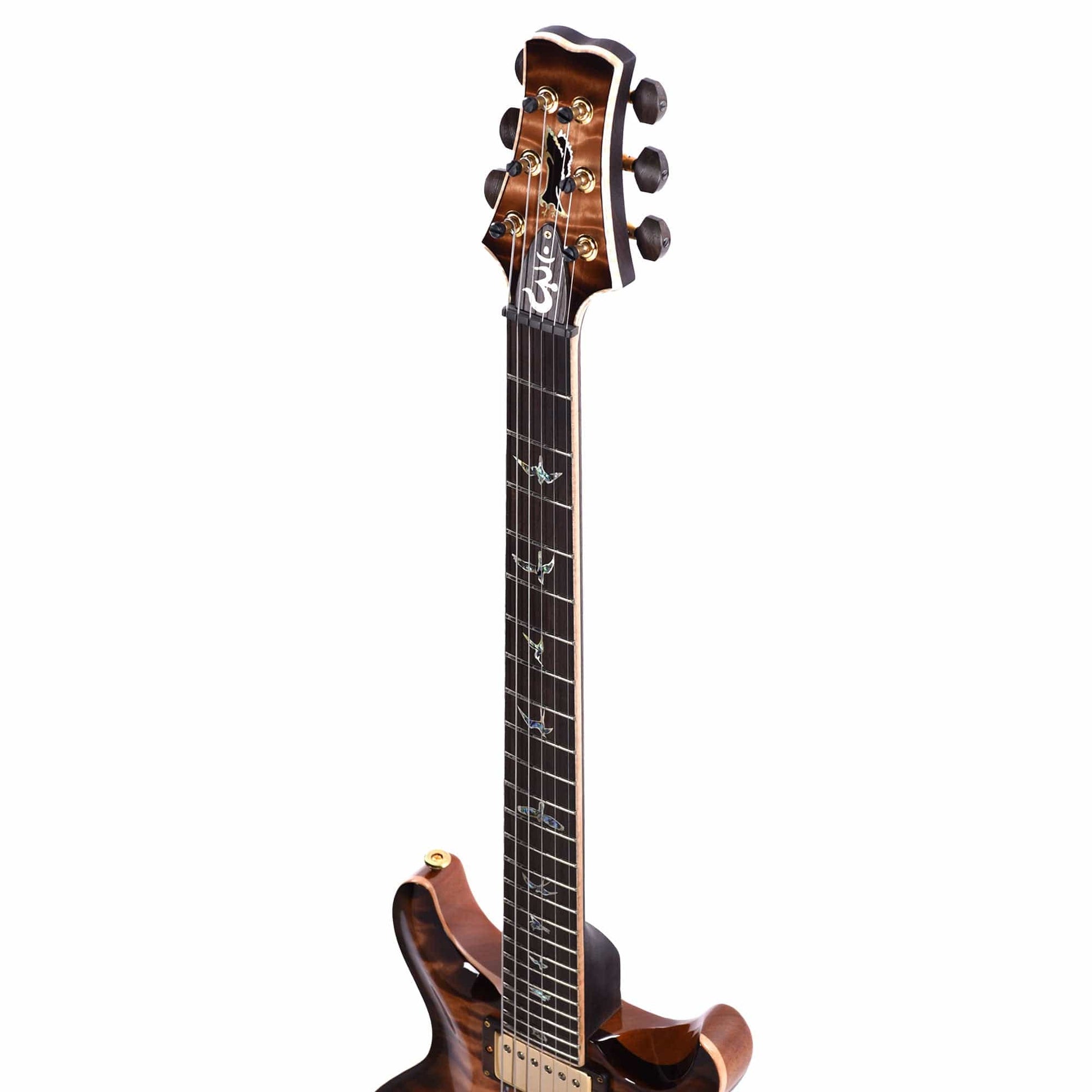 PRS Private Stock #10455 Santana II Copperhead Glow Smoked Burst Quilt Maple w/East Indian Rosewood Neck & Brazilian Rosewood Fingerboard Electric Guitars / Solid Body