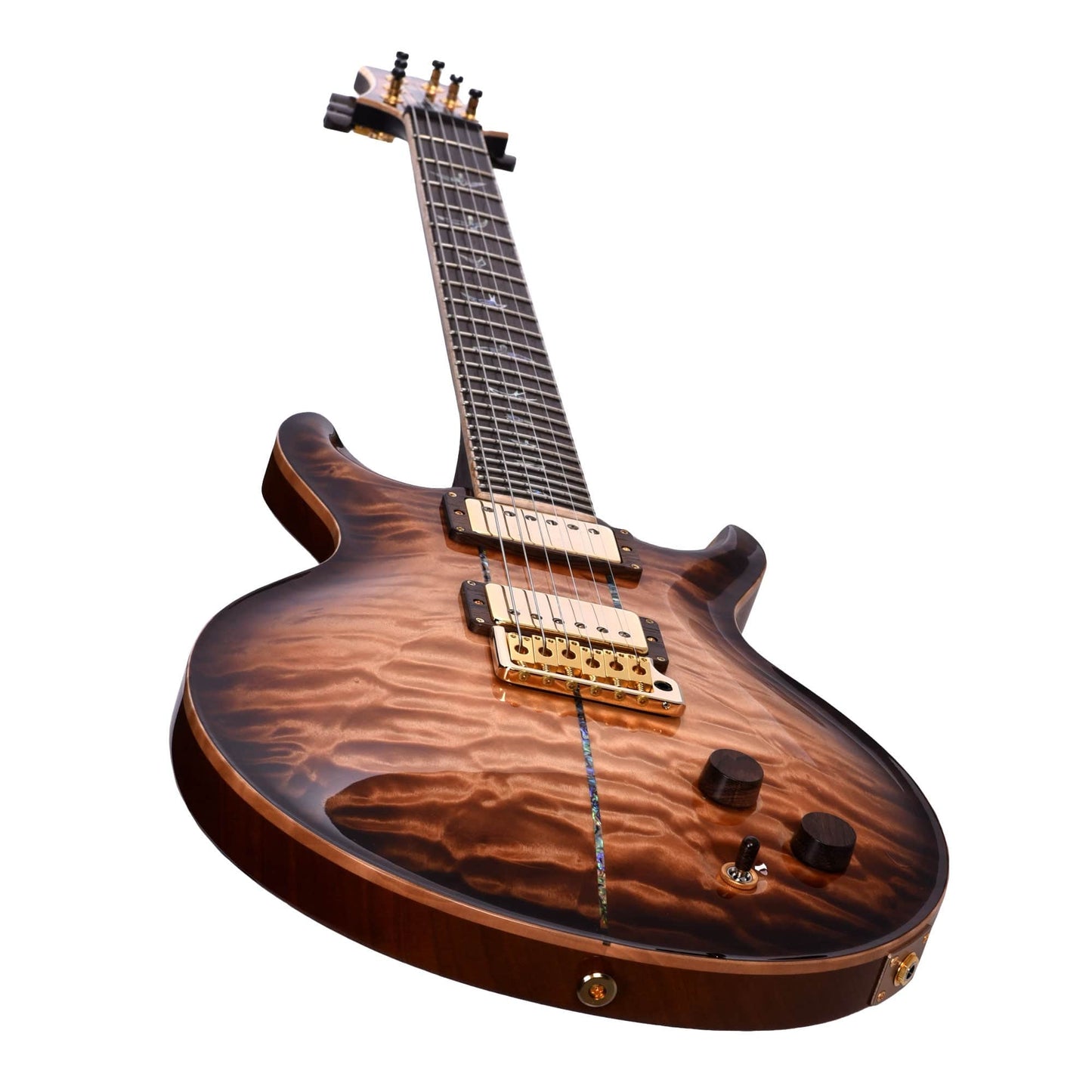 PRS Private Stock #10455 Santana II Copperhead Glow Smoked Burst Quilt Maple w/East Indian Rosewood Neck & Brazilian Rosewood Fingerboard Electric Guitars / Solid Body