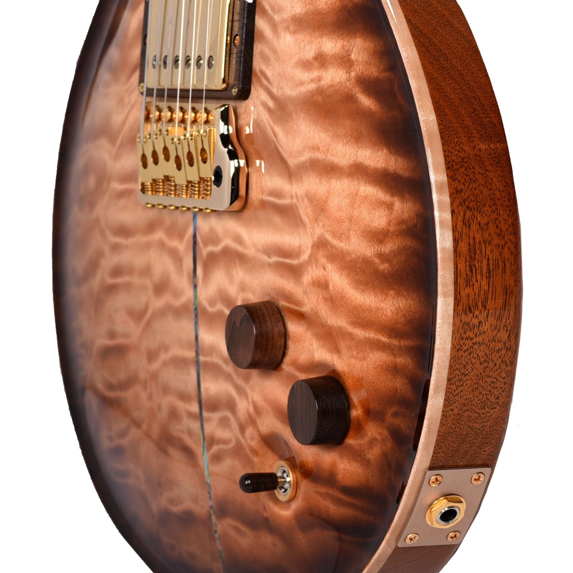 PRS Private Stock #10455 Santana II Copperhead Glow Smoked Burst Quilt Maple w/East Indian Rosewood Neck & Brazilian Rosewood Fingerboard Electric Guitars / Solid Body
